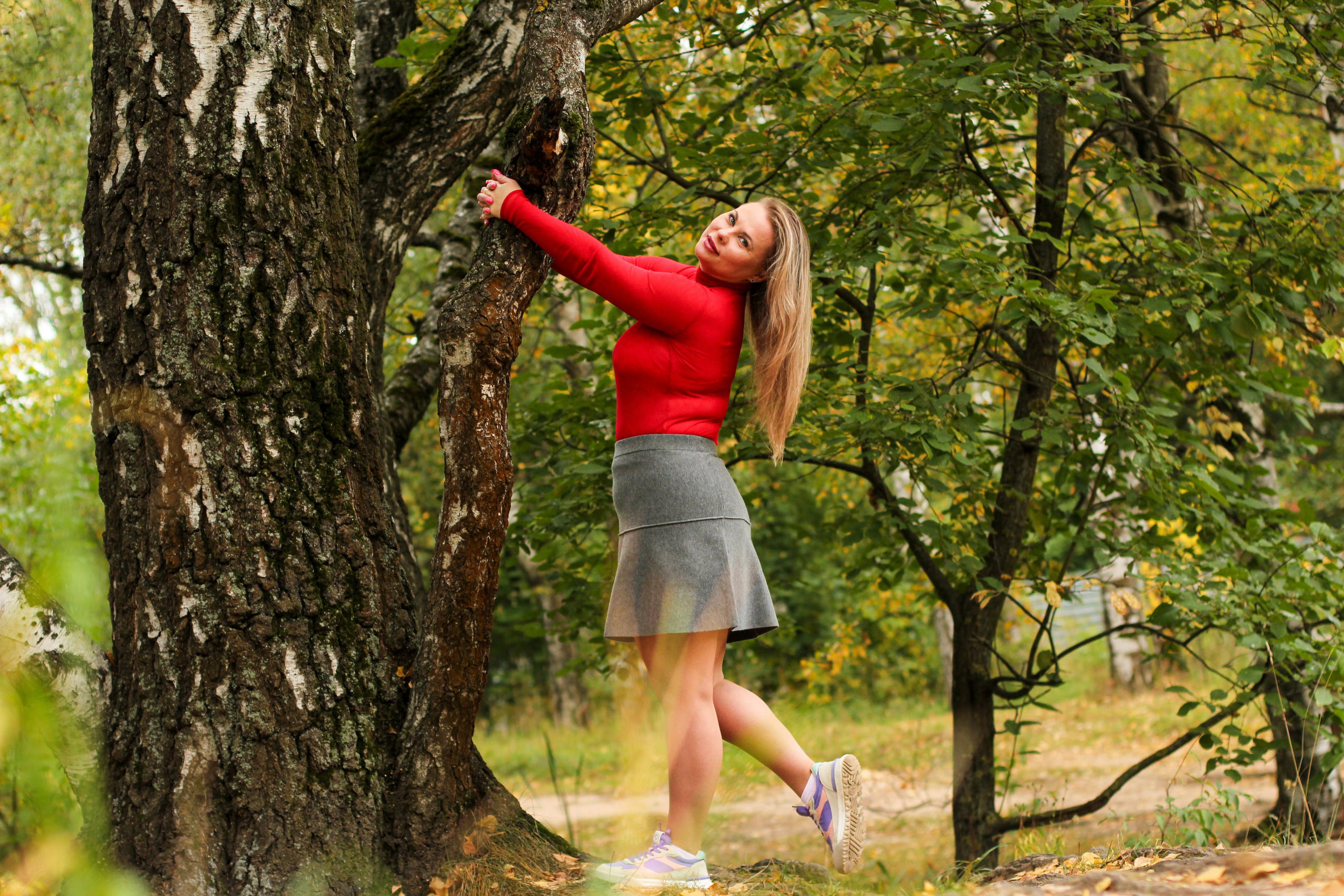 Мария на прогулке в Ботаническом саду. Ваш личный фотограф в Москве Мила