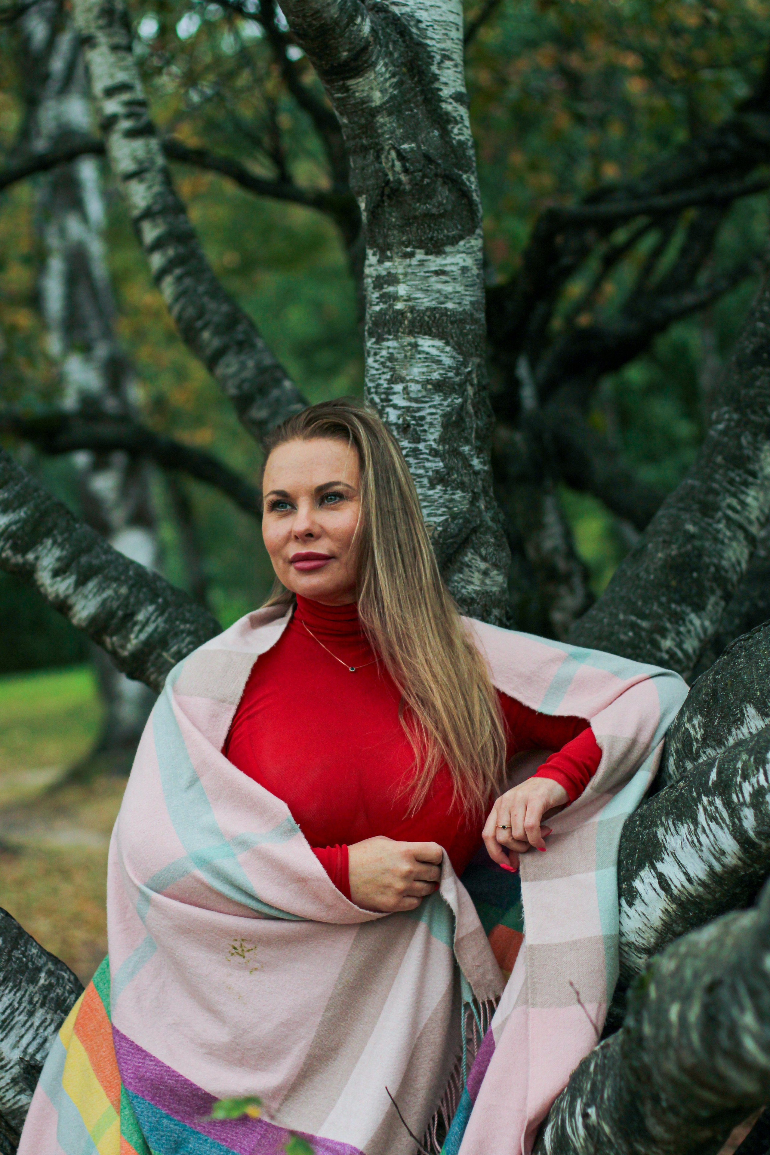 Мария на прогулке в Ботаническом саду. Ваш личный фотограф в Москве Мила