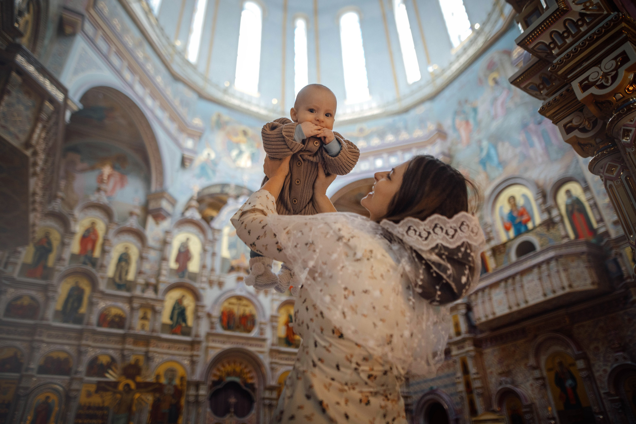 Крещение Матвея, храм Святой Троицы, декабрь 2025