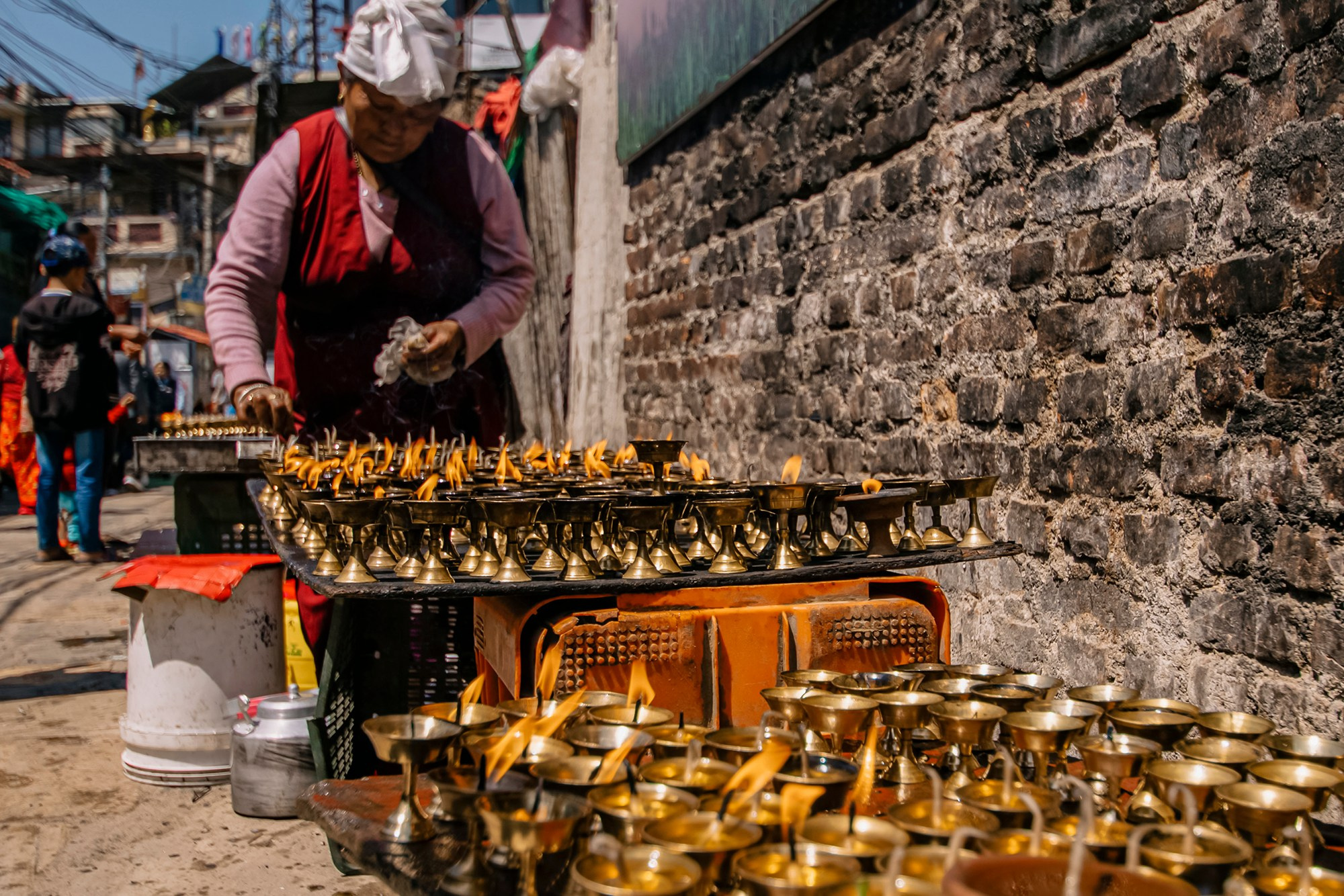 Kathmandu street. Iraogo