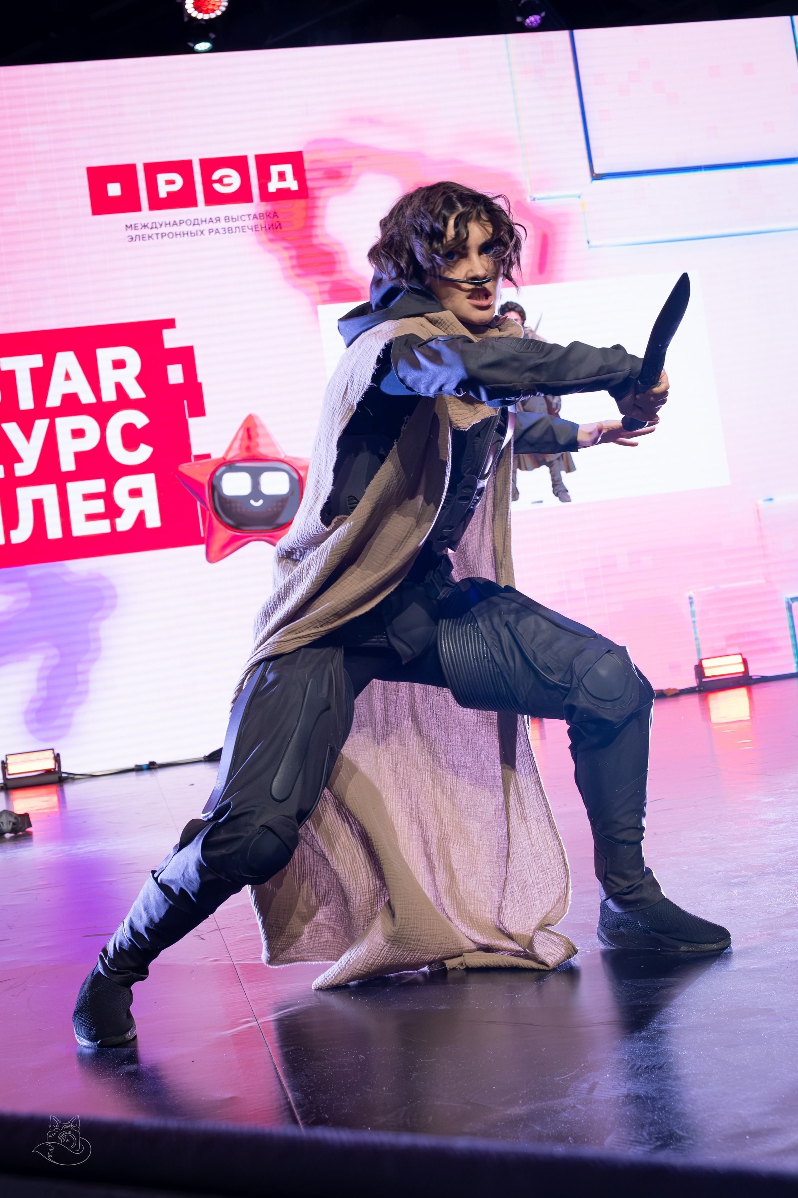 Сцена РЭД ЭКСПО 2024. Косплей фотограф