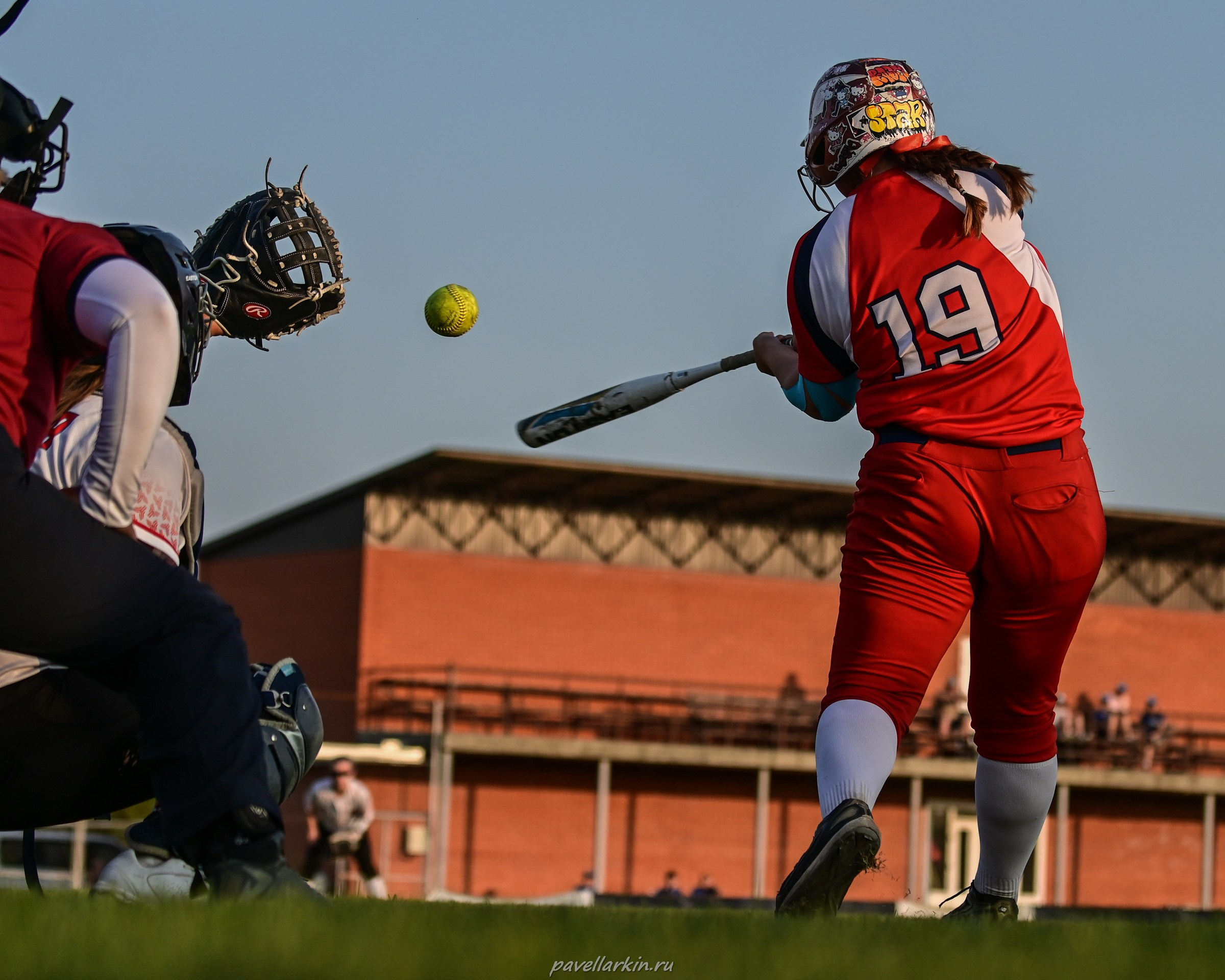 Софтбол: Финал юношеской спартакиады 2025 года. Спортивный фотограф, фотожурналист Павел Ларькин