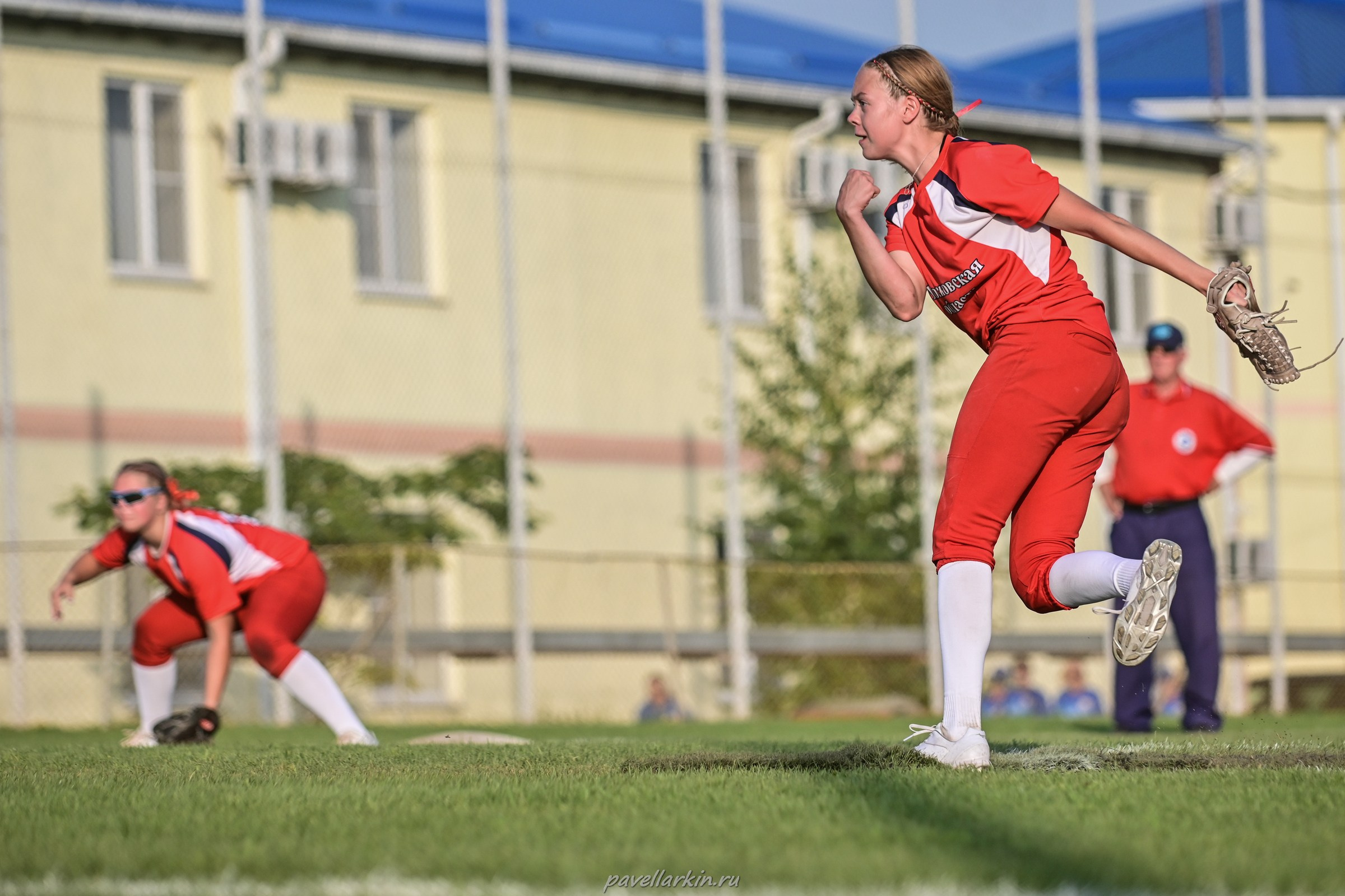 Софтбол: Финал юношеской спартакиады 2025 года. Спортивный фотограф, фотожурналист Павел Ларькин