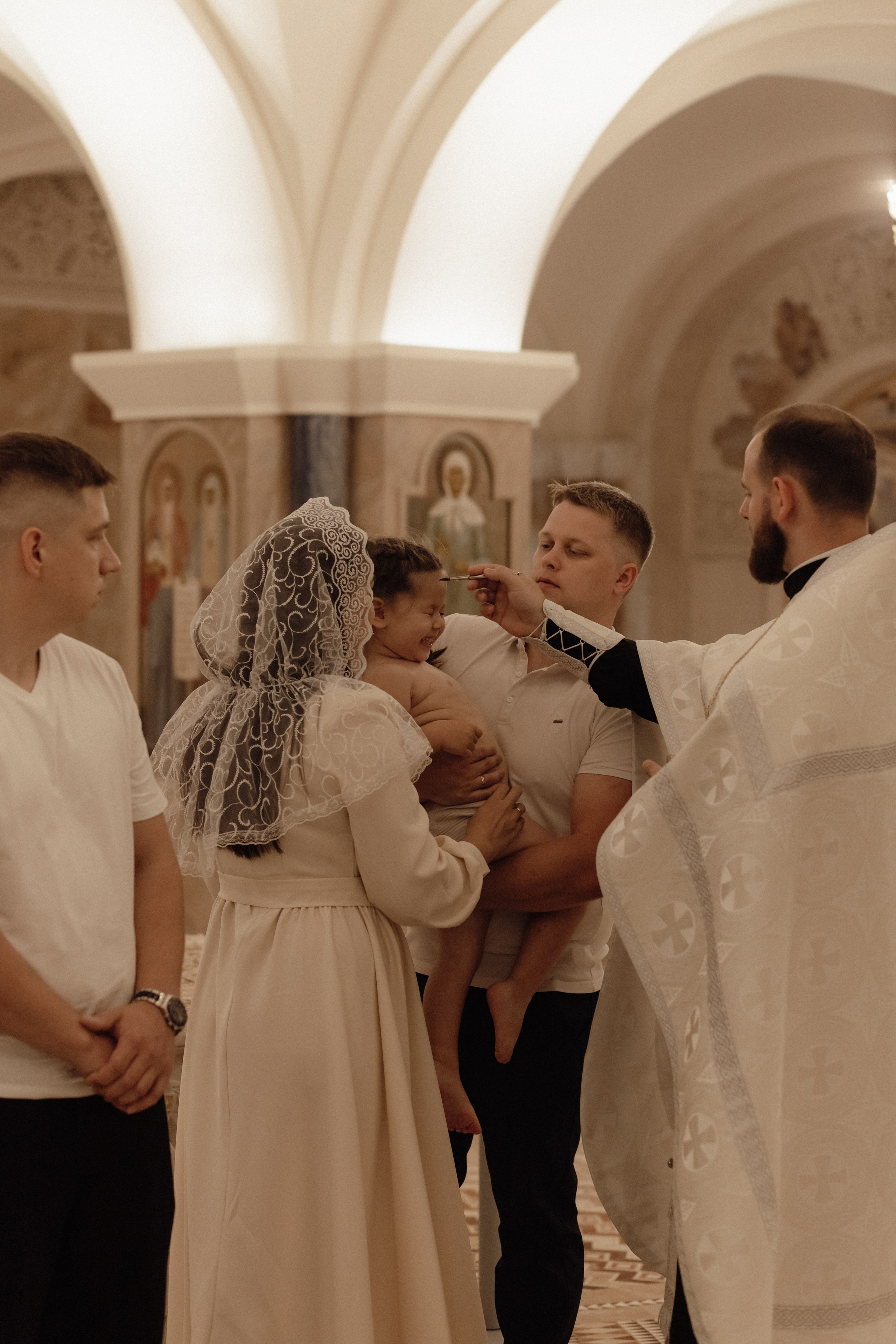 Крещение Киры. Семейный и свадебный фотограф в Челябинске Мария Леонтьева