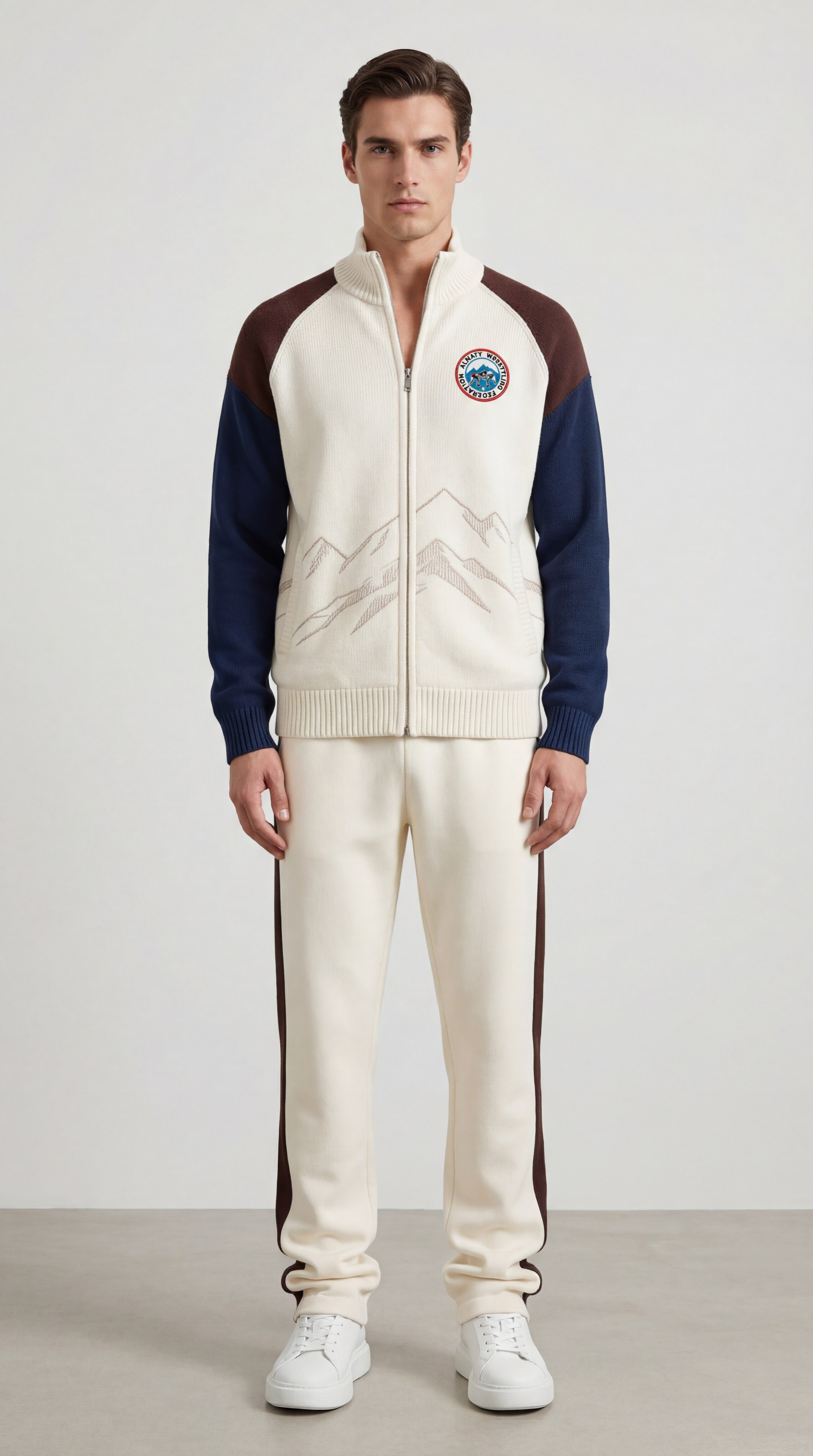 Визуализация дизайна одежды для организации из Казахстана. AI — креатор