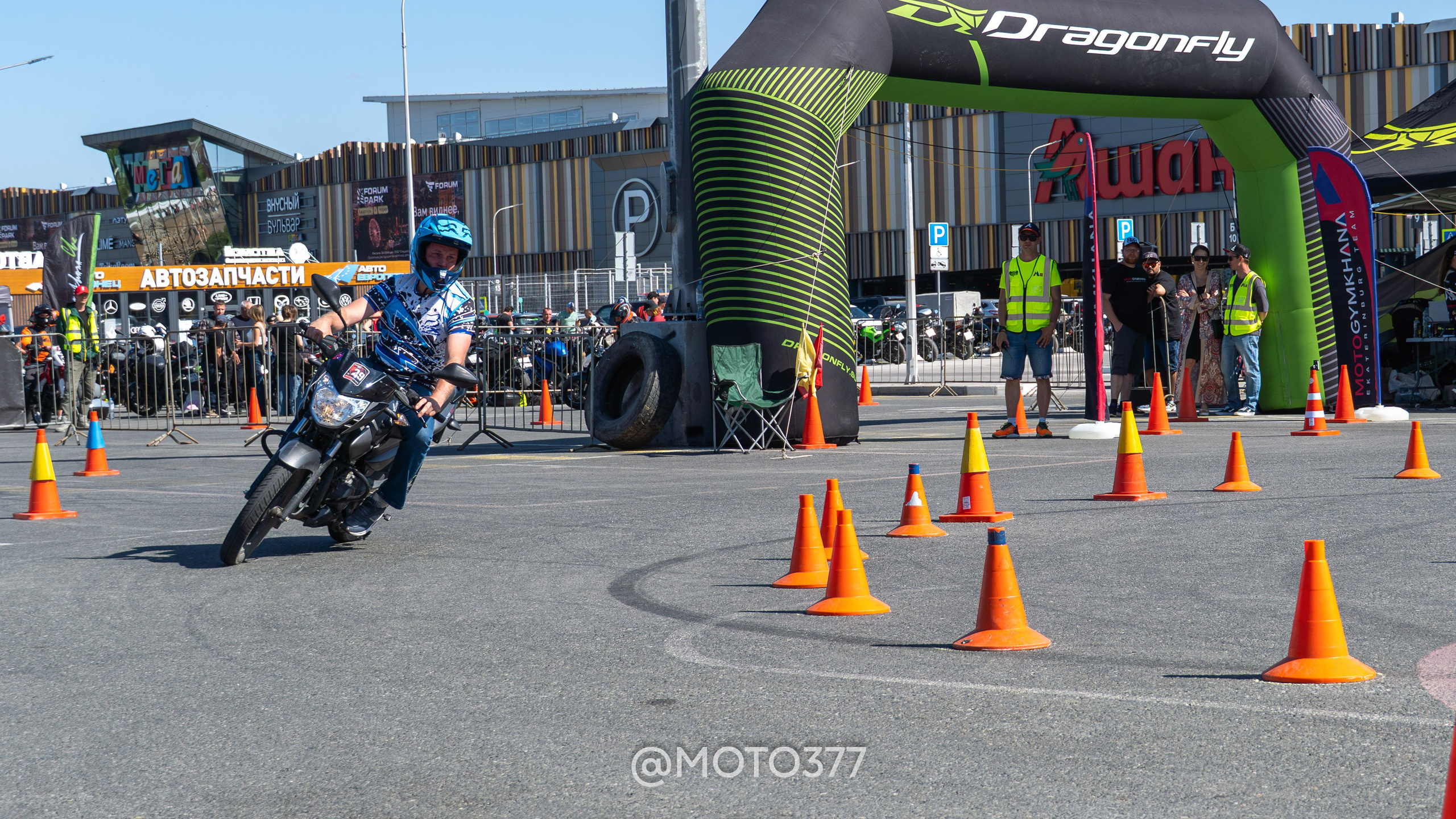 Motogymkhana CUP 1 Ekat 2025. Moto377