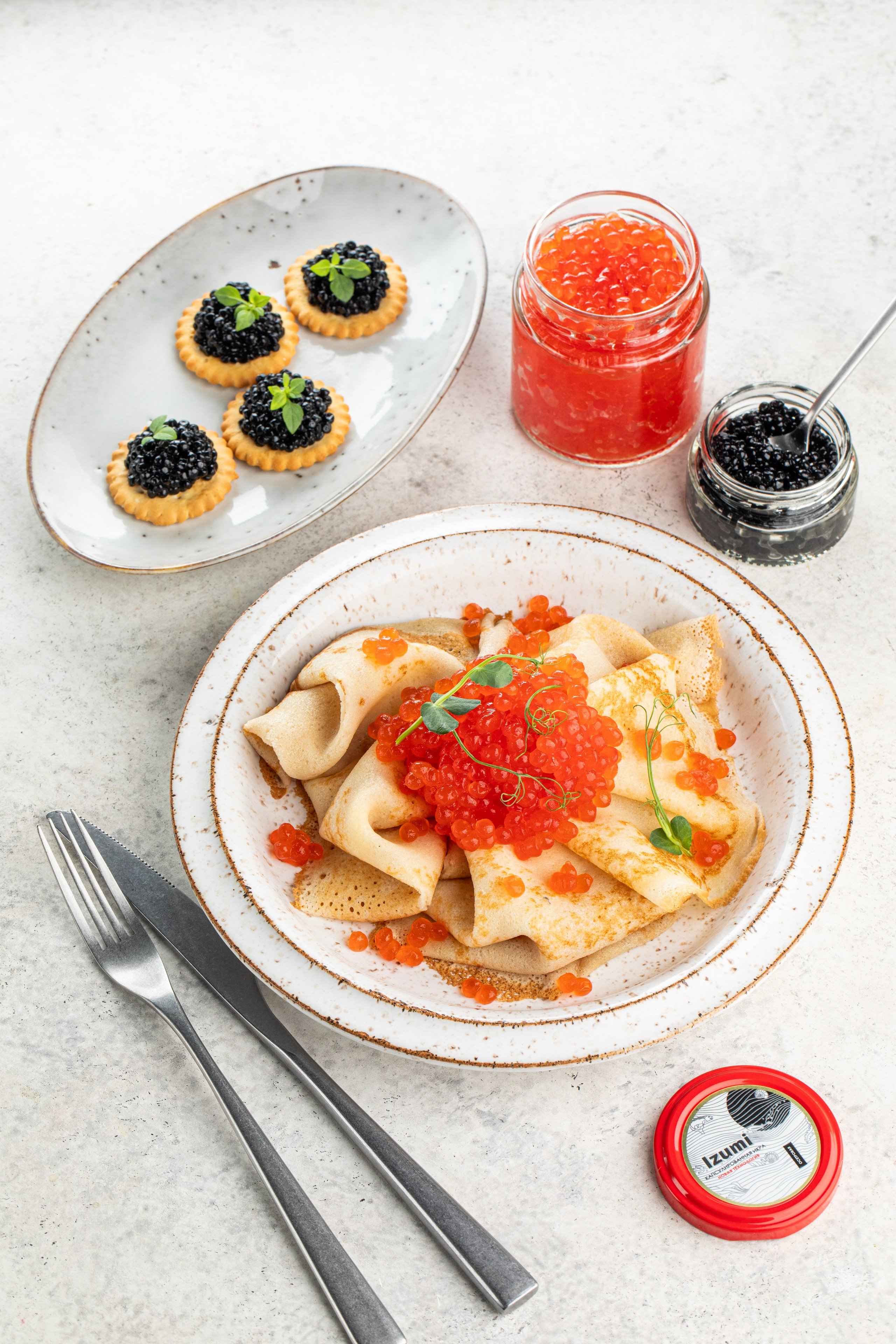 Izumi caviar. Фудфотограф, фудстилист и сет дизайнер в Москве Алена Синицына