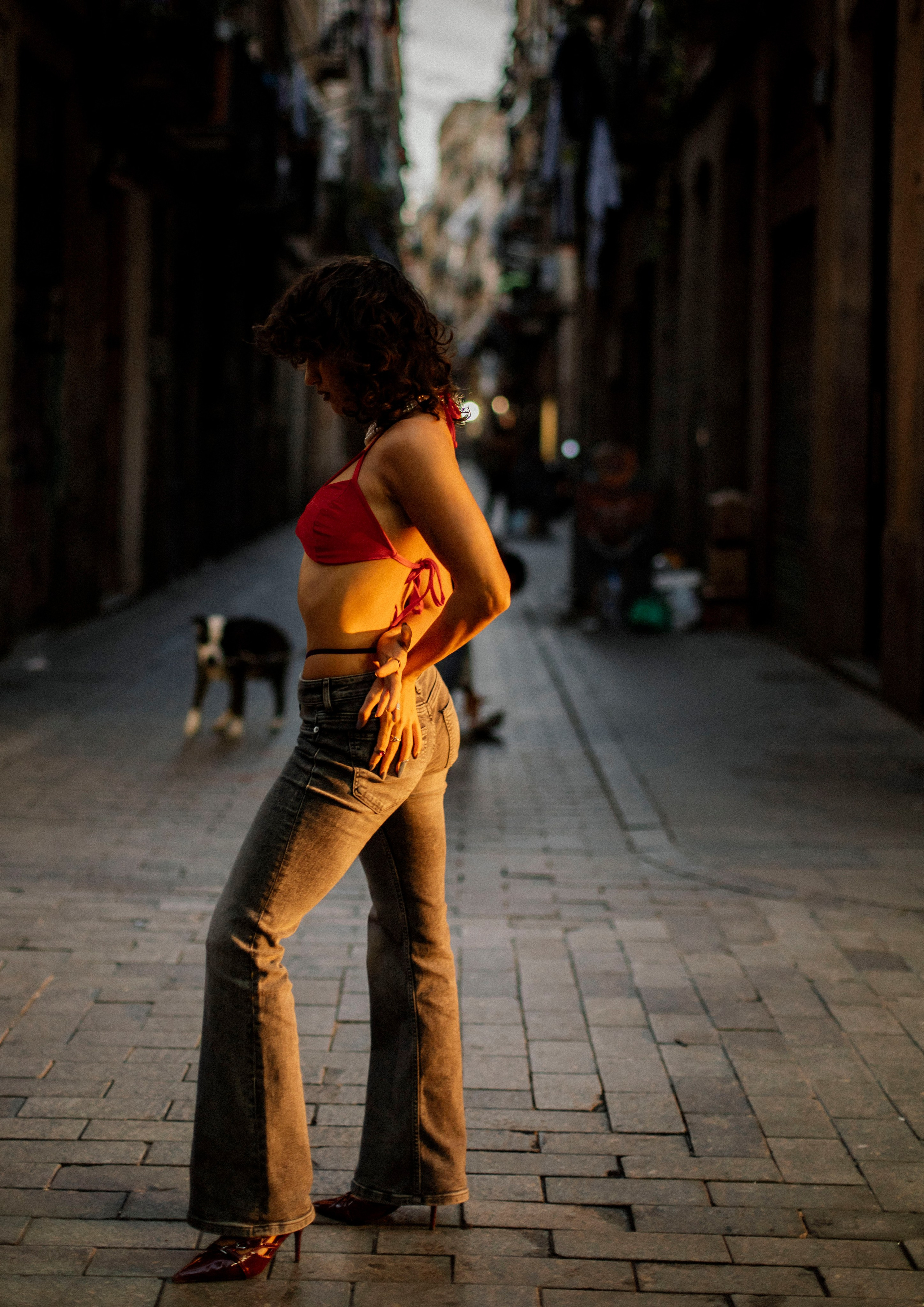 Kristina Kulakova // El Raval. Photographer Anastasia Kirnosenko