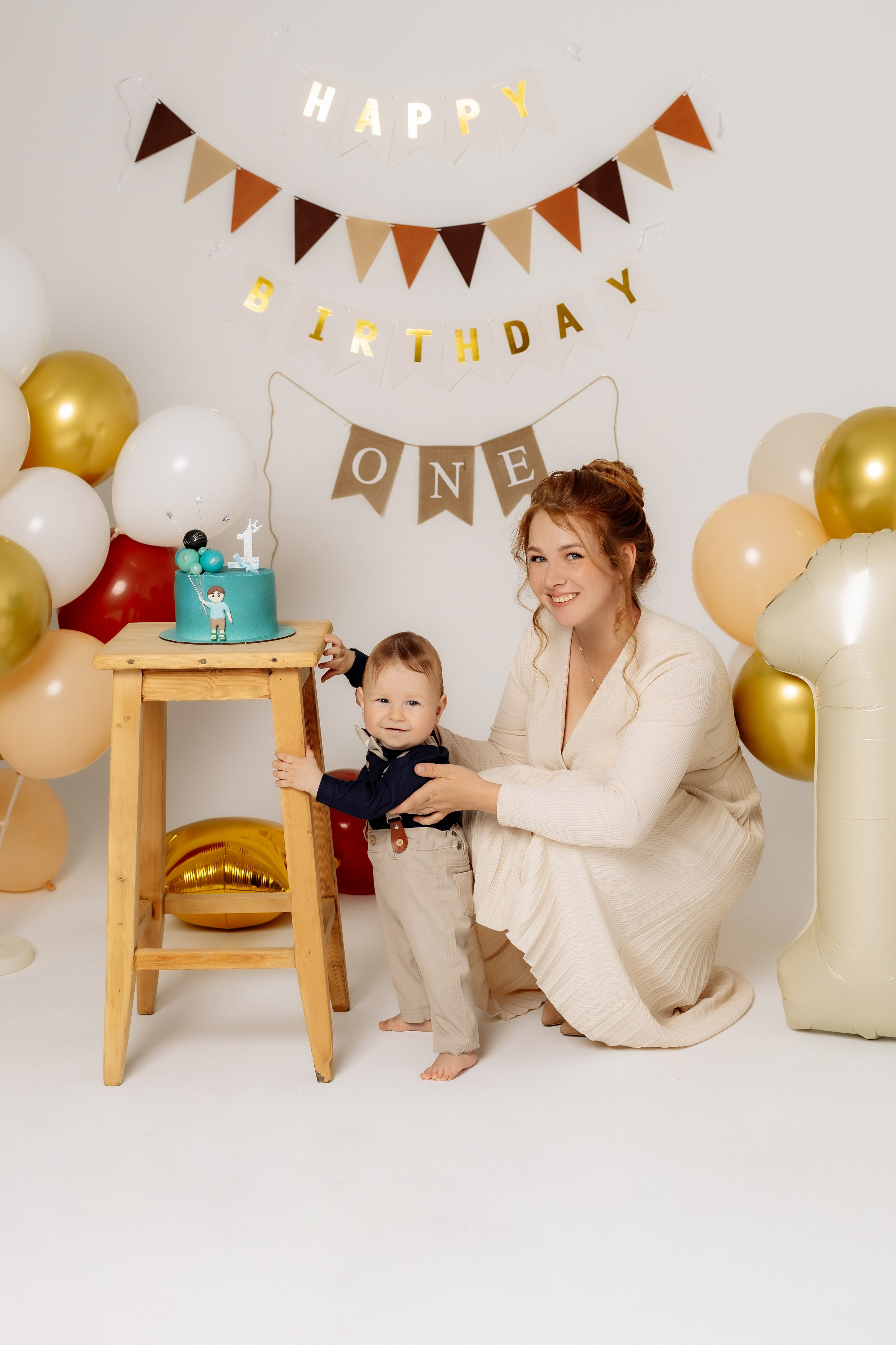 Фотосессия на 1 годик. Зотова Алена — семейный и женский фотограф в Зеленограде