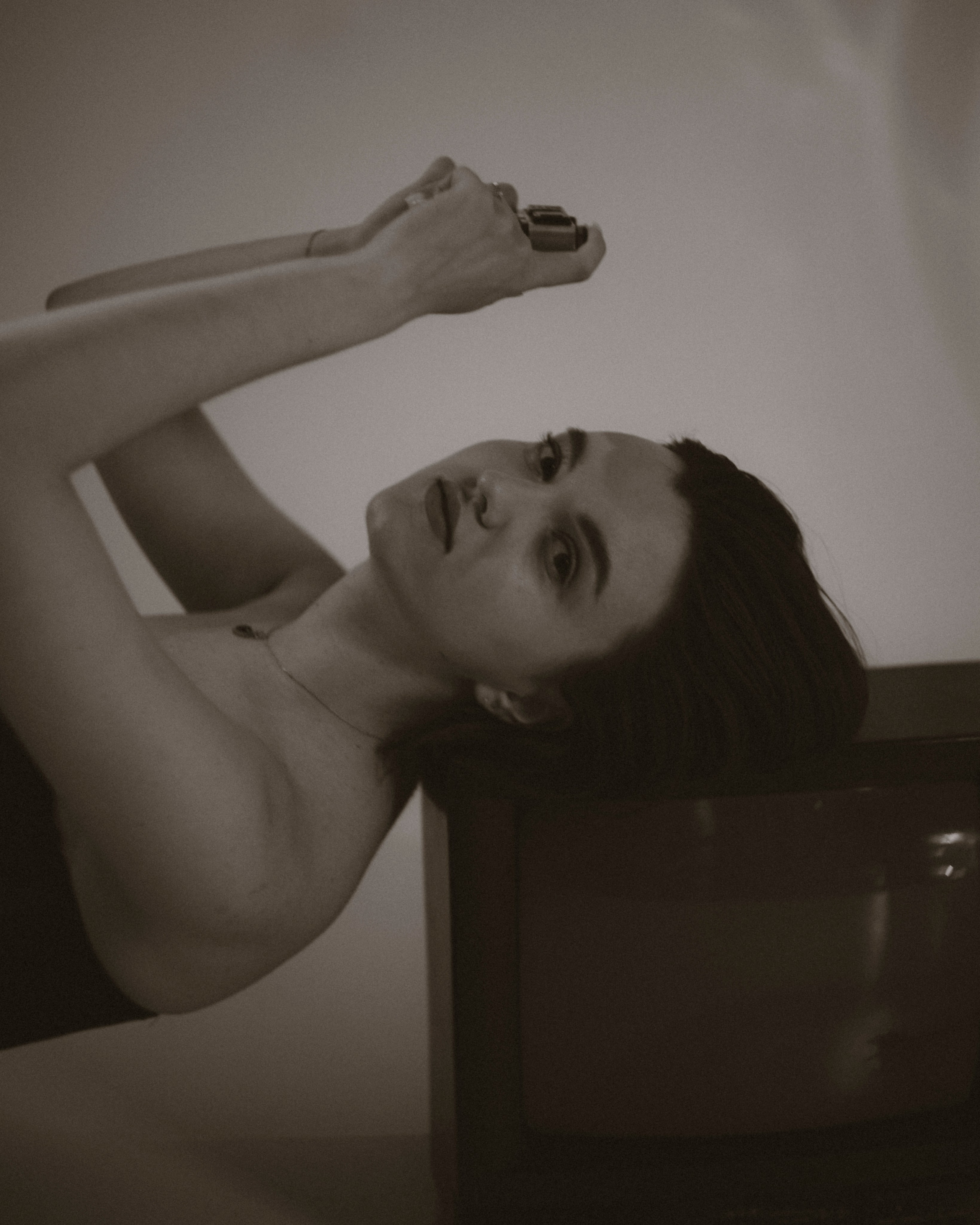 Studio photoshoot with colorful light. Katya Che | Photographer | Beograd