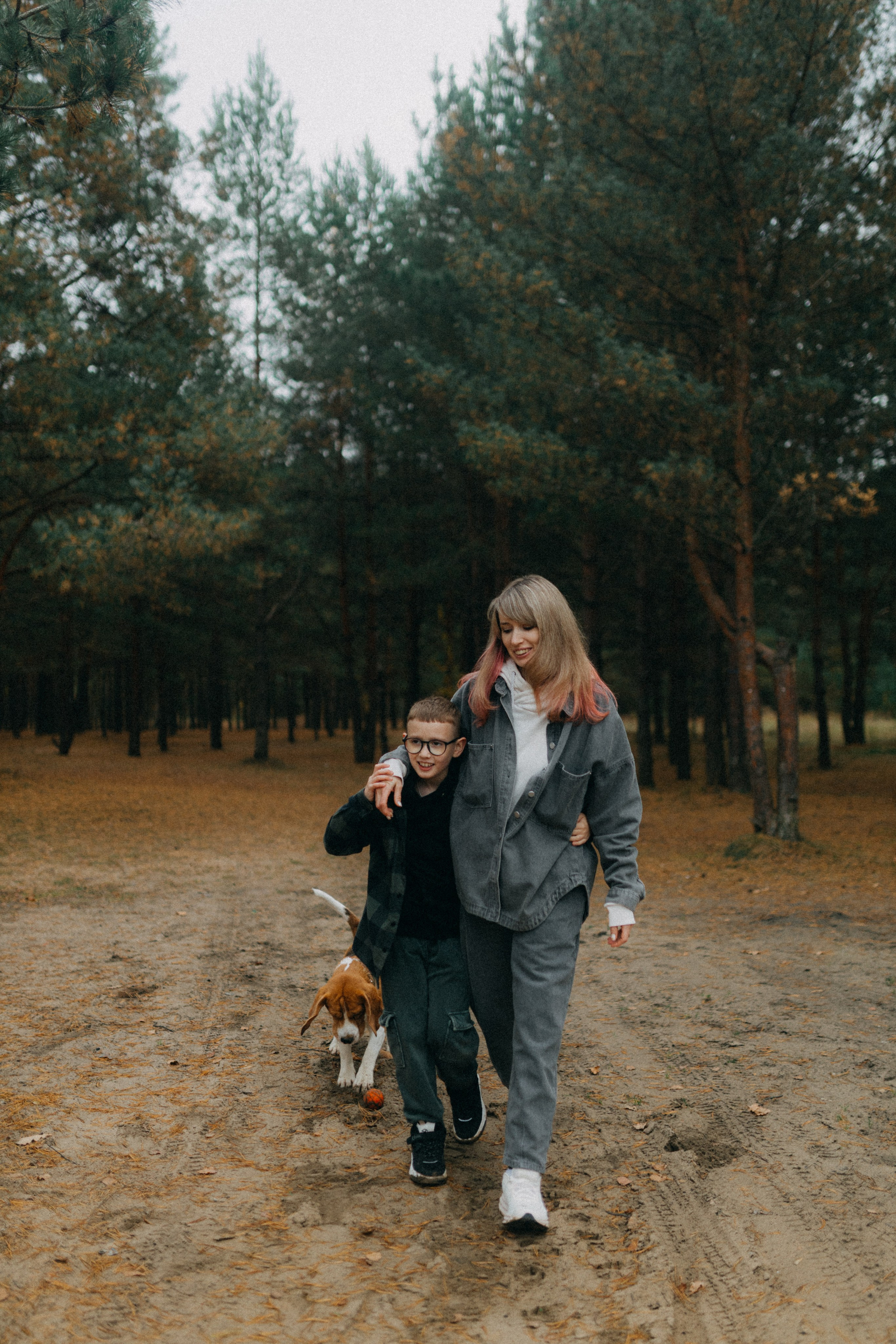 Ксюша & Федя. Прогулка с Лайдом. Фотограф НОГИНСК, Москва, Анастасия Белая