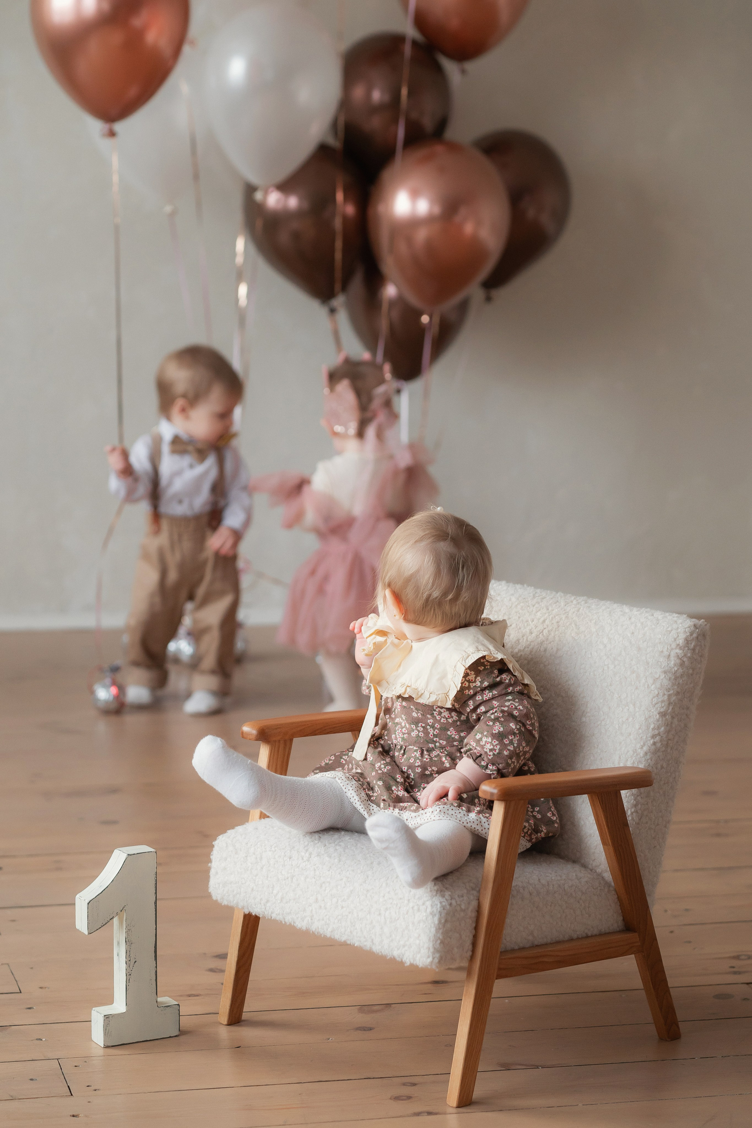 Съёмка годика для Авроры и Арсения. Фотограф Благовещенск Анна Емельянова