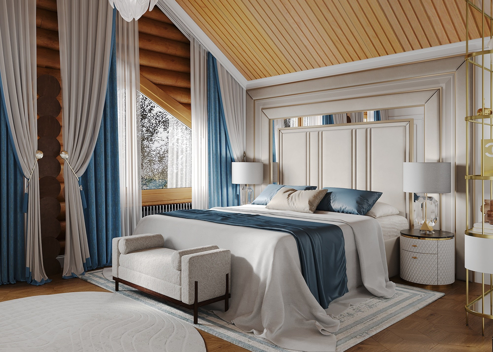 ДОМ В НИКОЛИНО 500 КВ.М. 3 ЭТАЖ. Irina Balykina — Interior 3D Visualisation