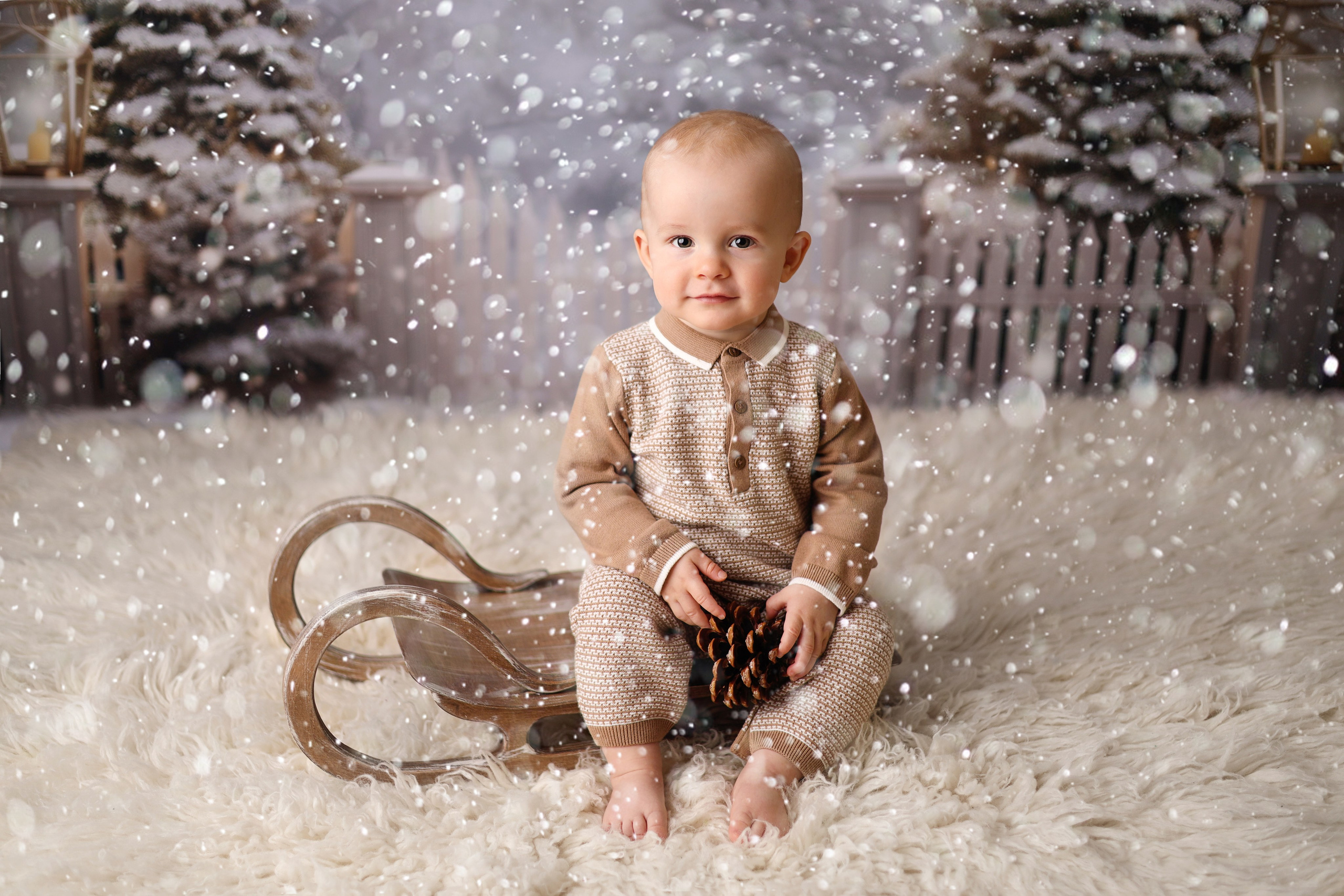 Максиму 11 месяцев. Фотограф новорожденных Москва. Ньюборн фотограф Москва