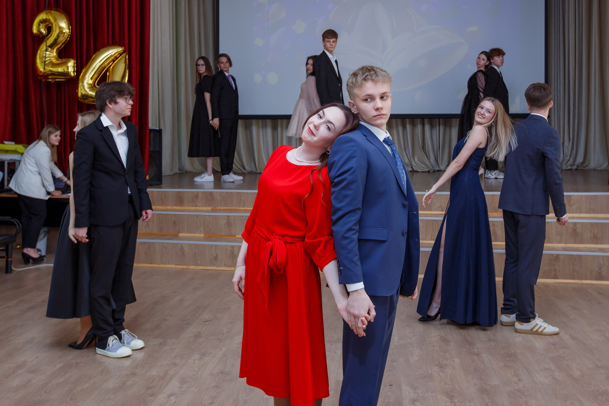 11 класс / Последний звонок / Гимназия № 1558 / г. Москва. Детский и семейный фотограф Мария Киселёва. Москва
