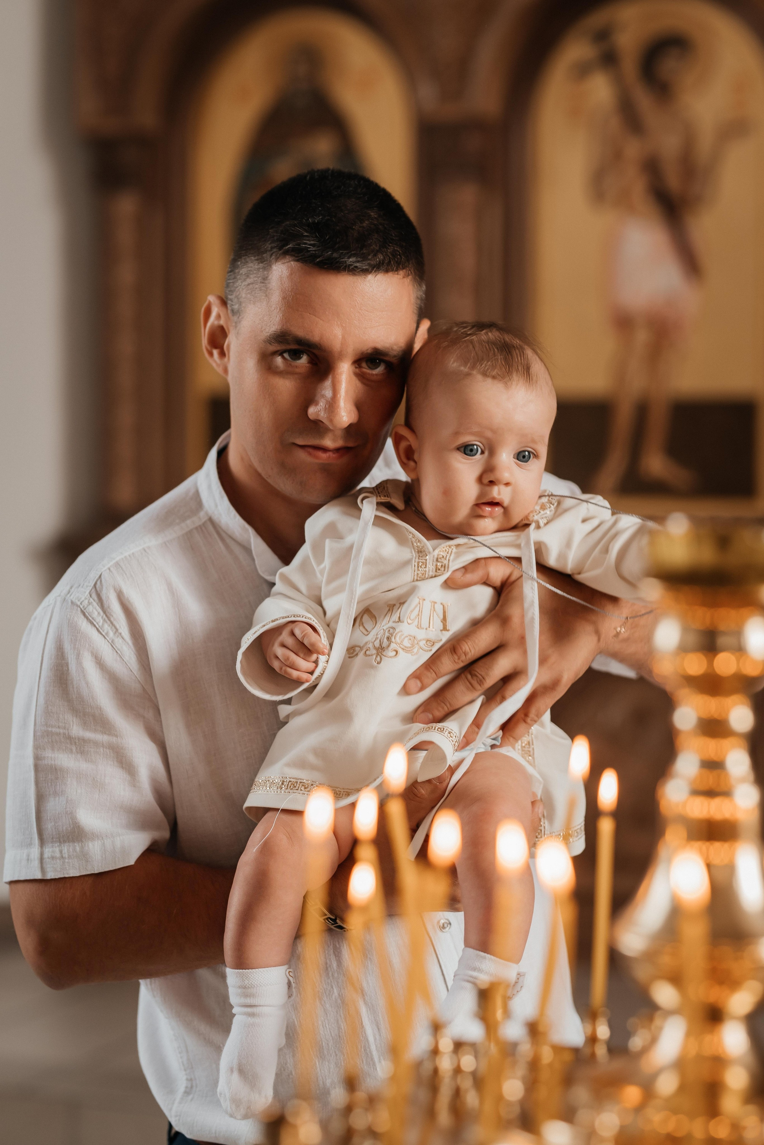Крещение Ромы. Свадебный и семейный фотограф Яна Стражева. Волгоград, Москва