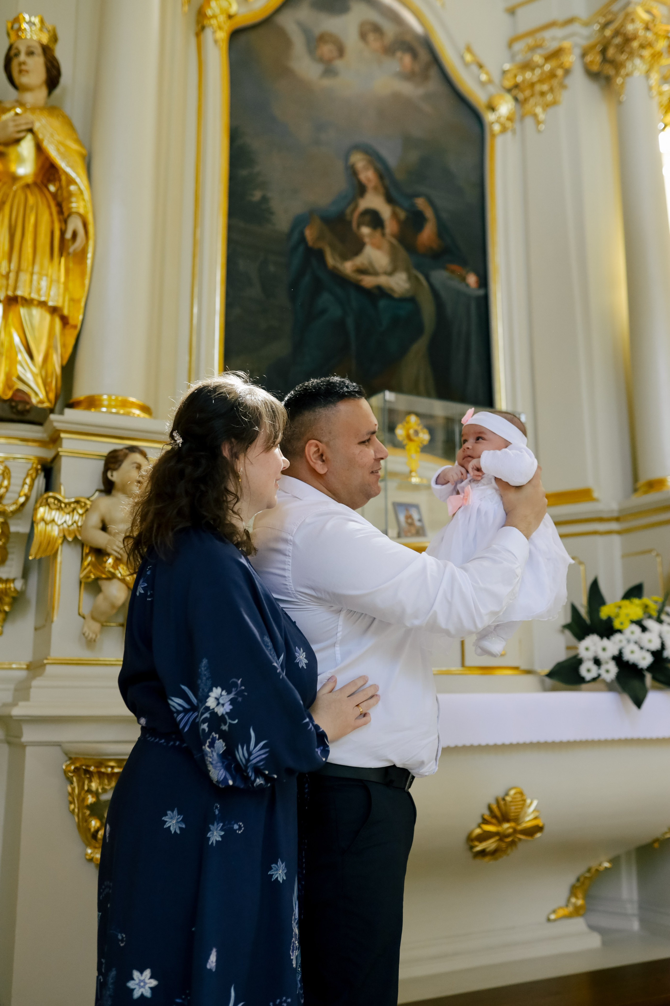 Крещение Вероники. Свадебный и семейный фотограф в Варшаве