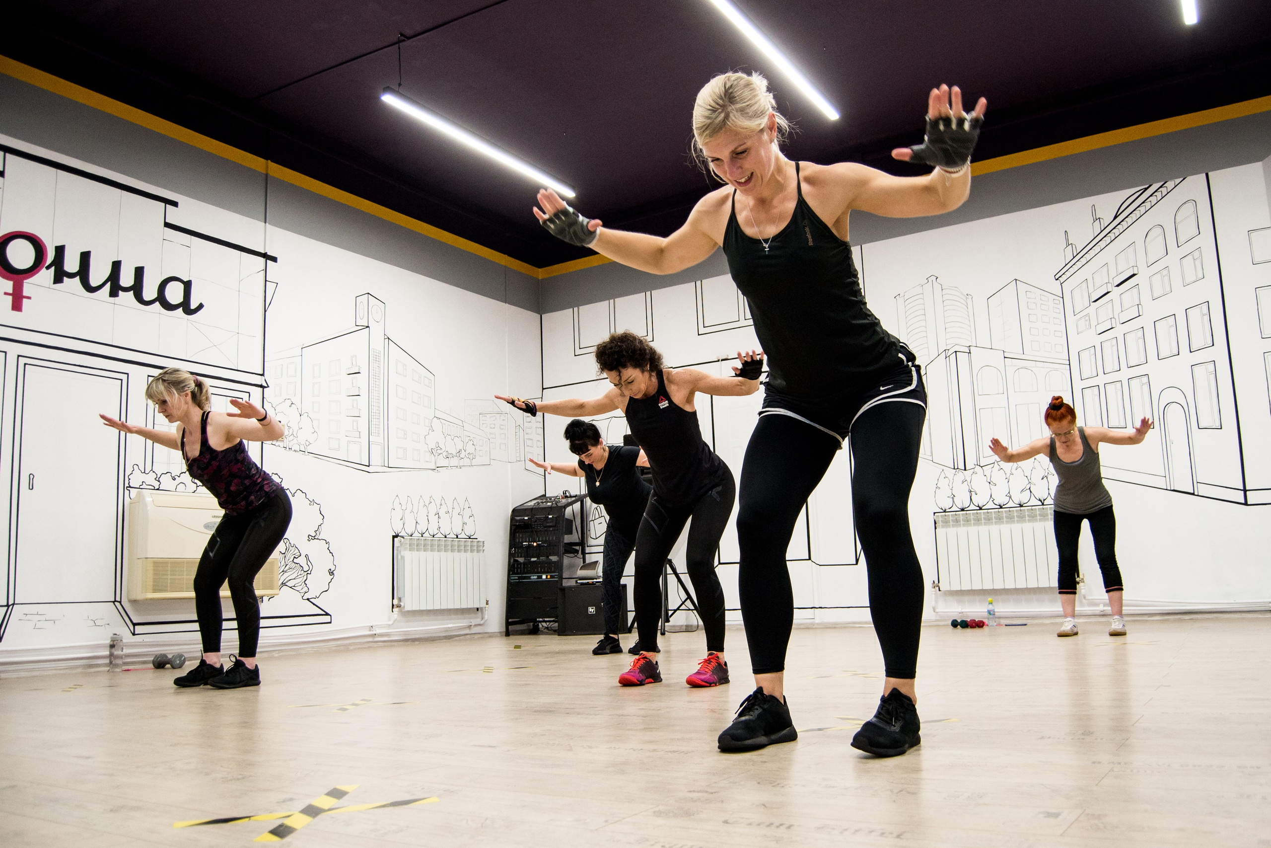 Женский фитнес клуб «Донна». Фотограф Медведева Полина