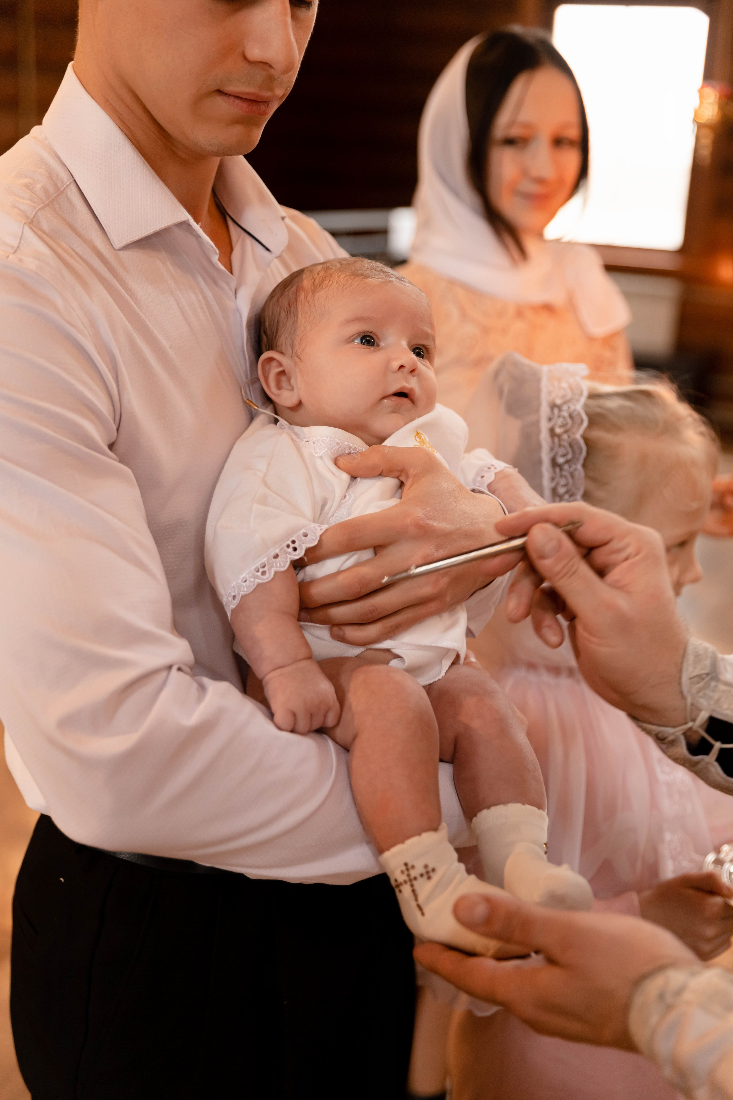 Крещение Льва. Семейный и свадебный фотограф Нижний Новгород