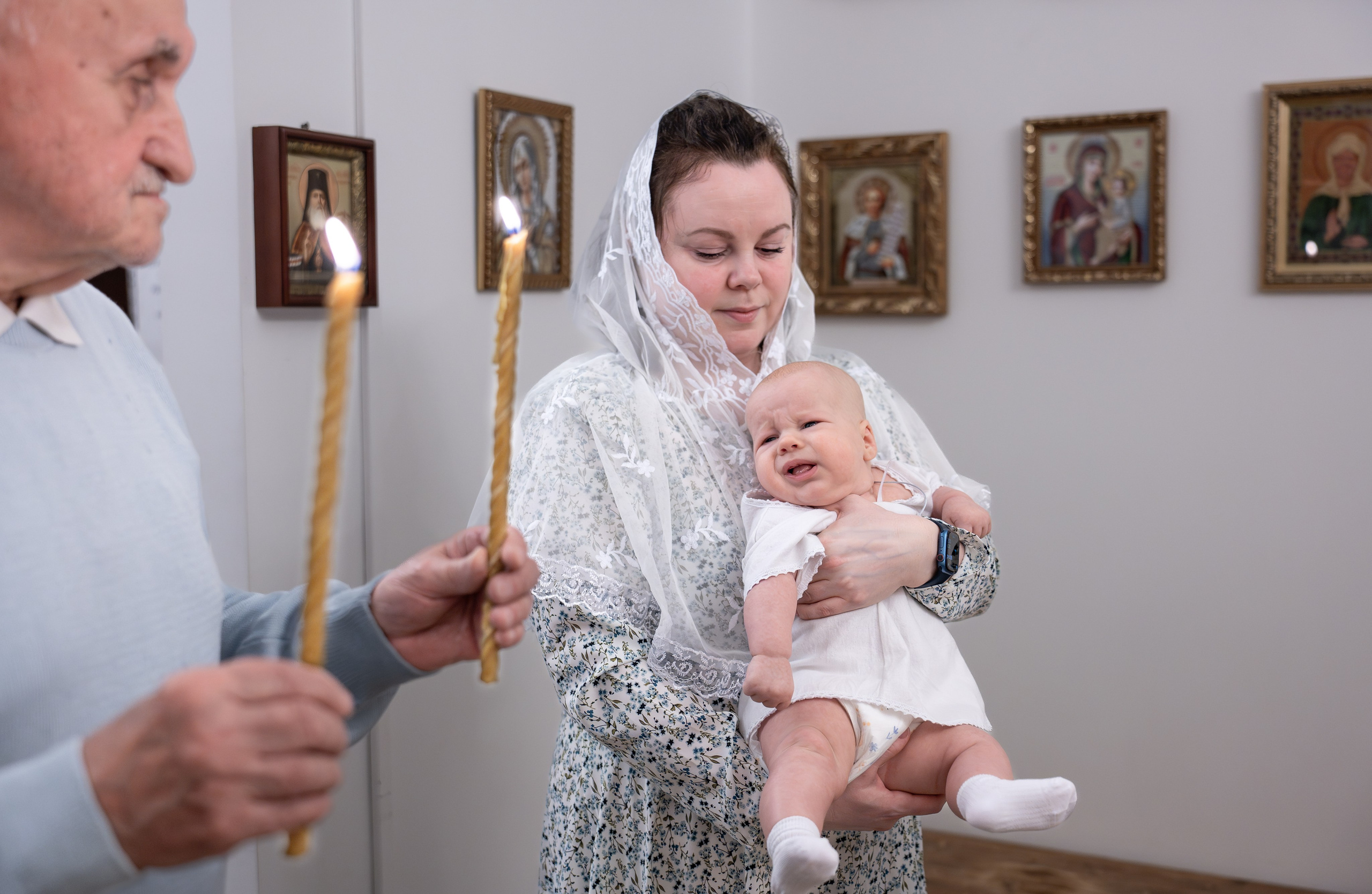 Крещение мл. Максима. Фотограф в Москве