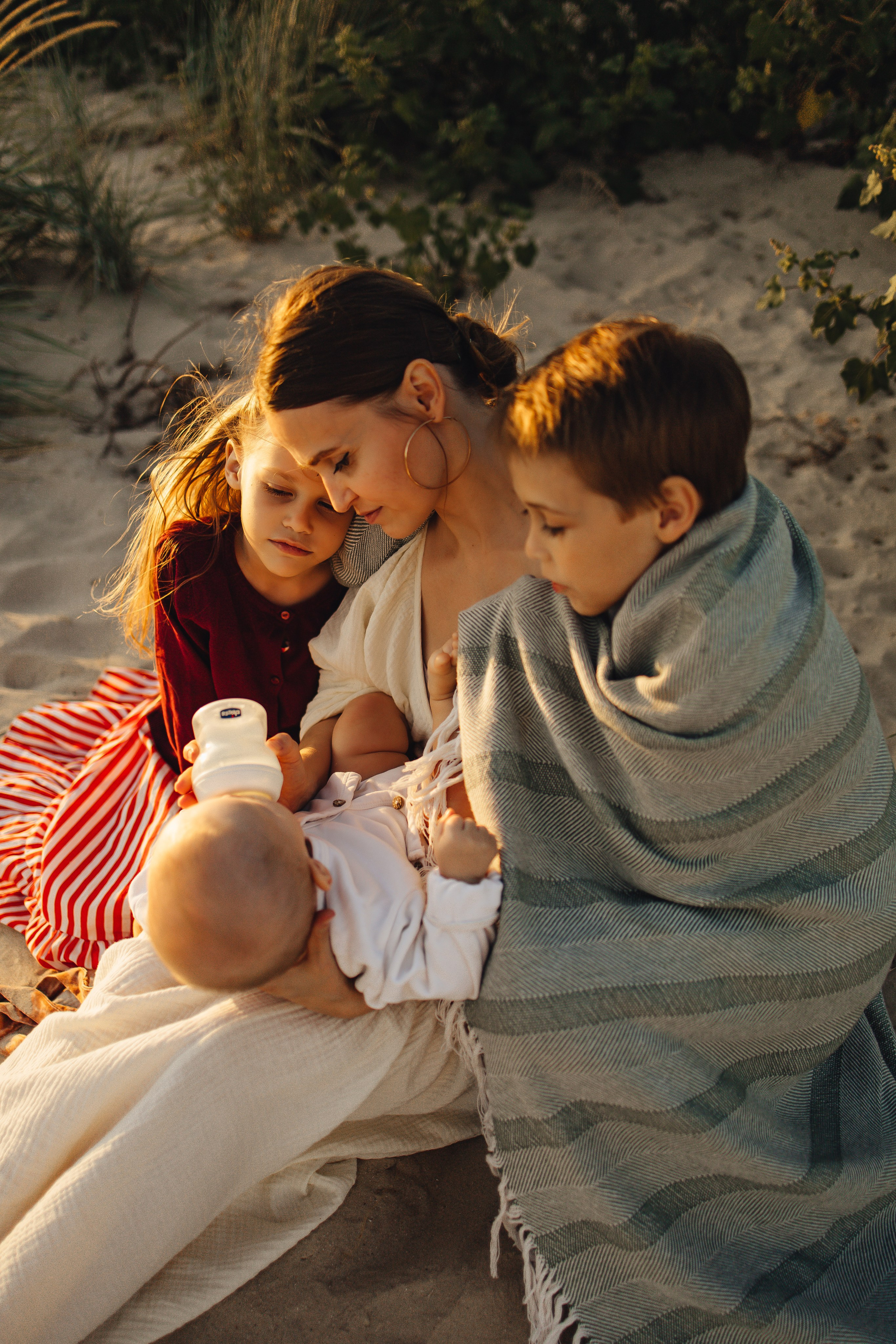 Летняя история на берегу. Семейный и детский фотограф, таганрог, ростов-на-дону