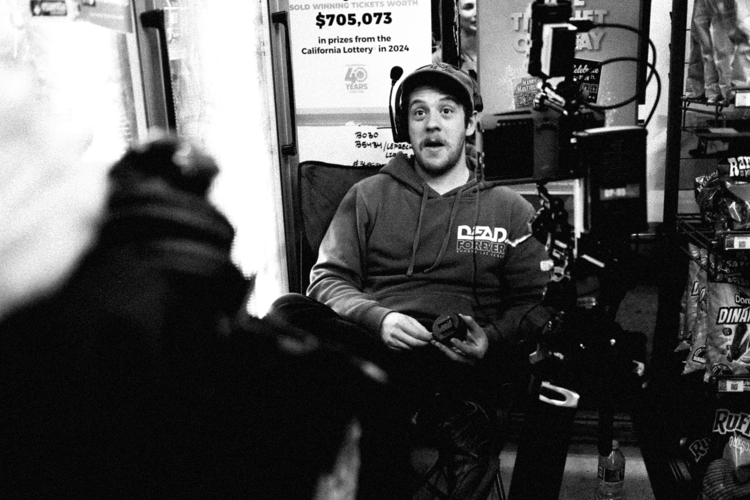 Behind the scenes. Portrait and backstage photographer Nina Crane