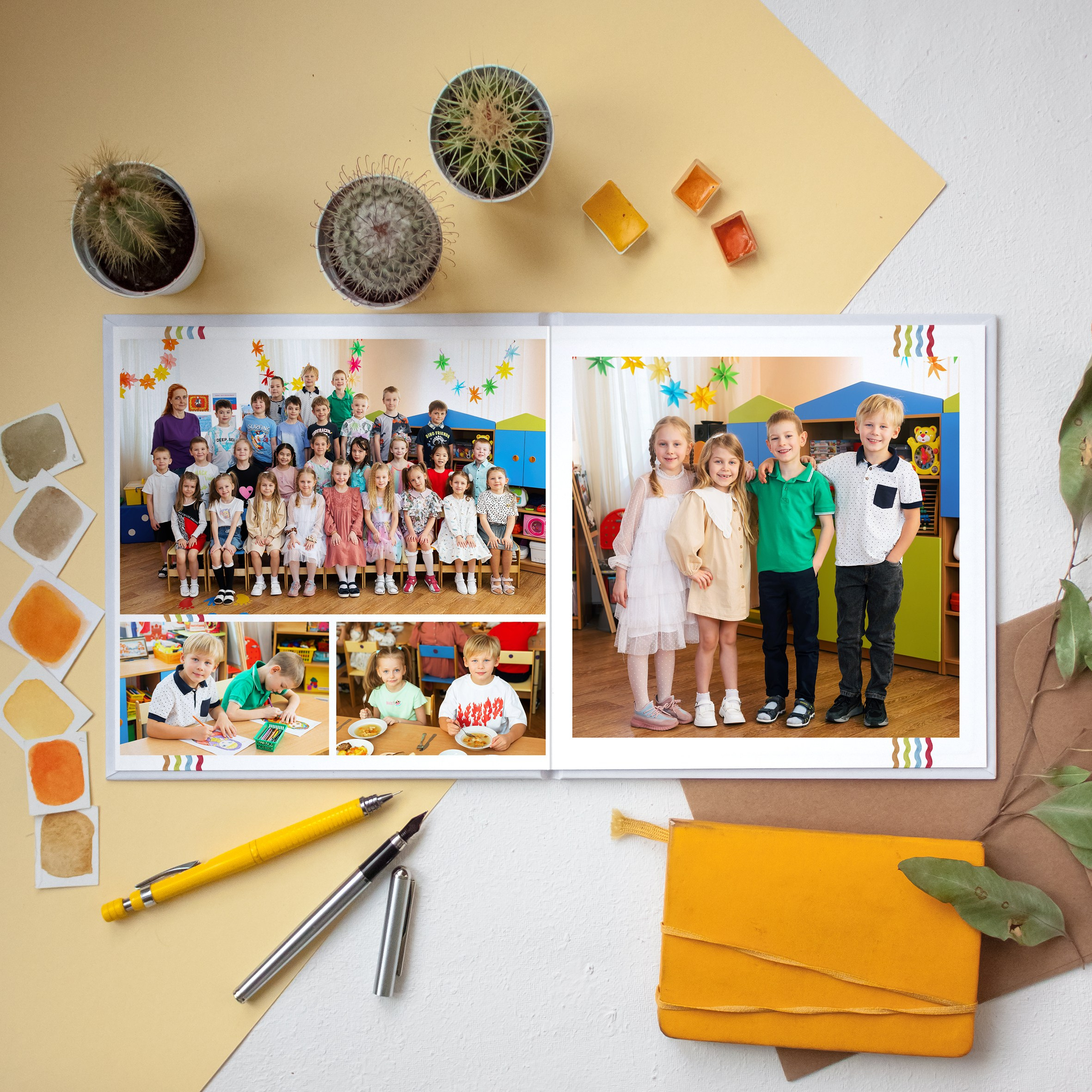 Примеры альбомов в Детский сад. Фотограф г. Москва Олеся Пантелеева