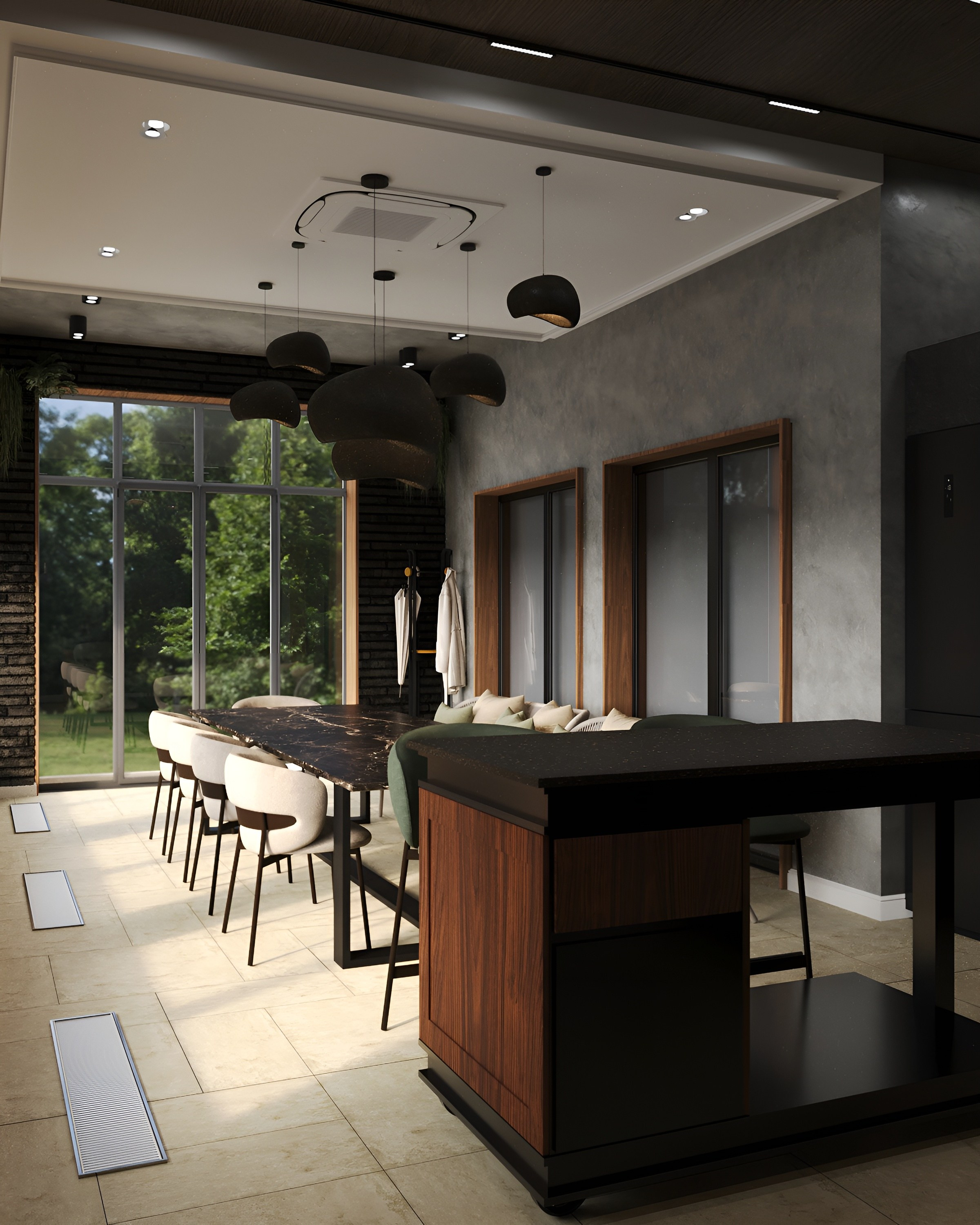 Жилые помещения. 3D Визуализация интерьеров жилых и коммерческих помещений