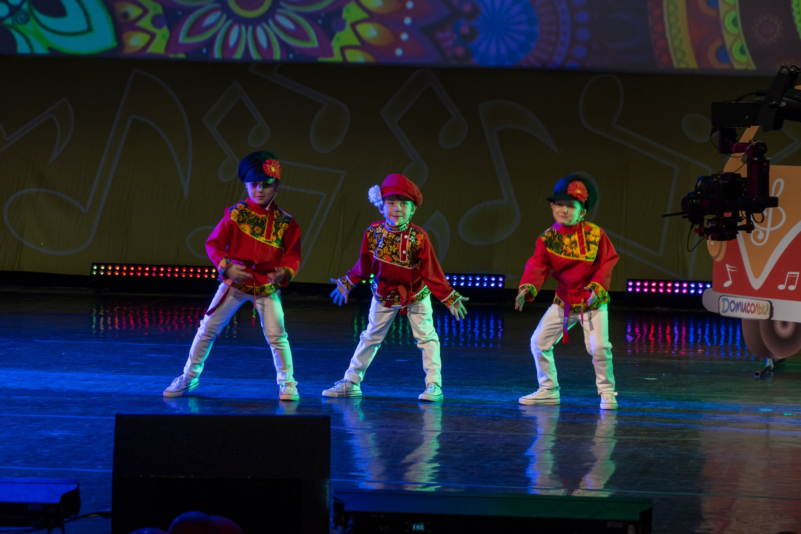 Съёмка концерта для Домисольки, большой концертный зал Космос. «Студия DRONAVT`s» — видеосъёмка и фотография г. Москва