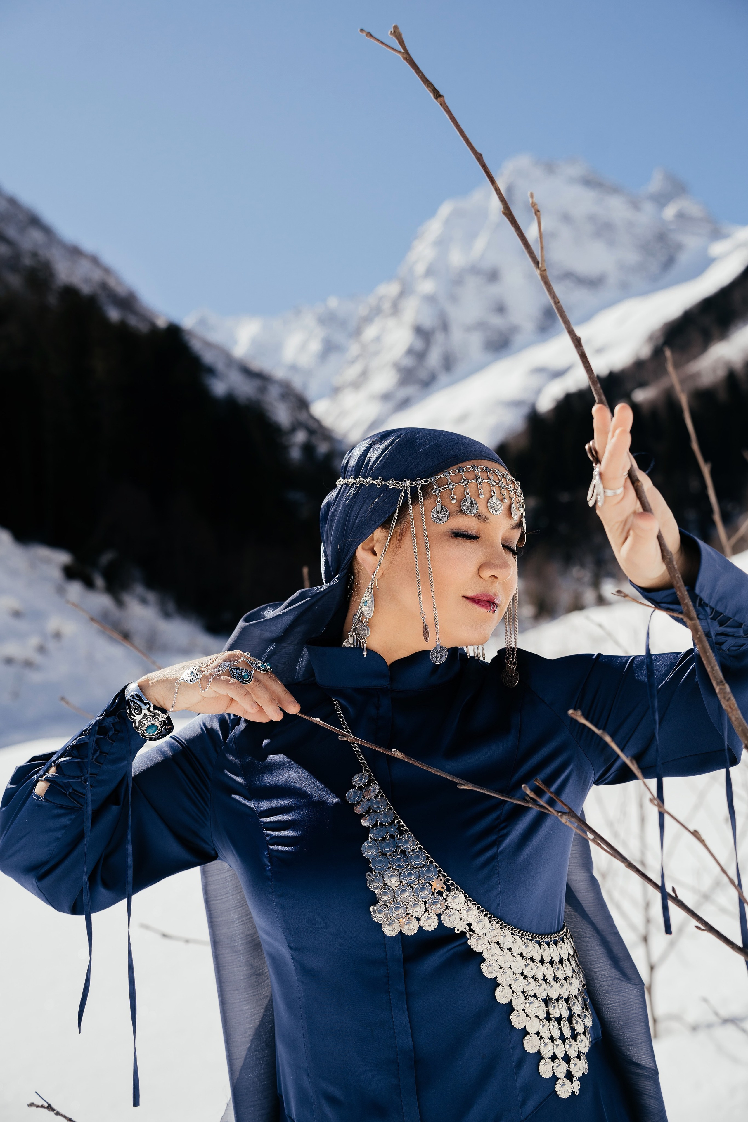 Съёмки в горах. Фотограф Диана Семенова