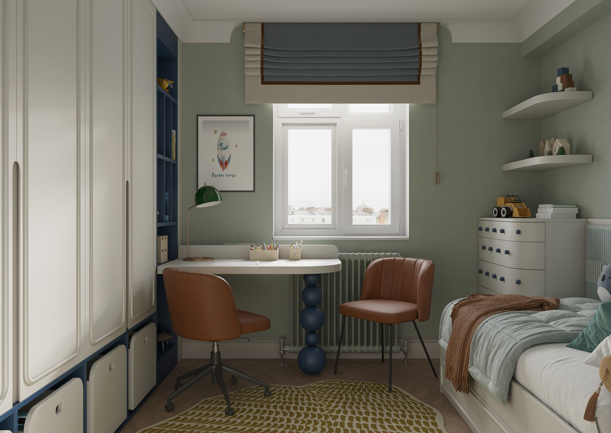 Визуализация квартиры в Лондоне. 3D визуализатор интерьеров Ксения Жарко