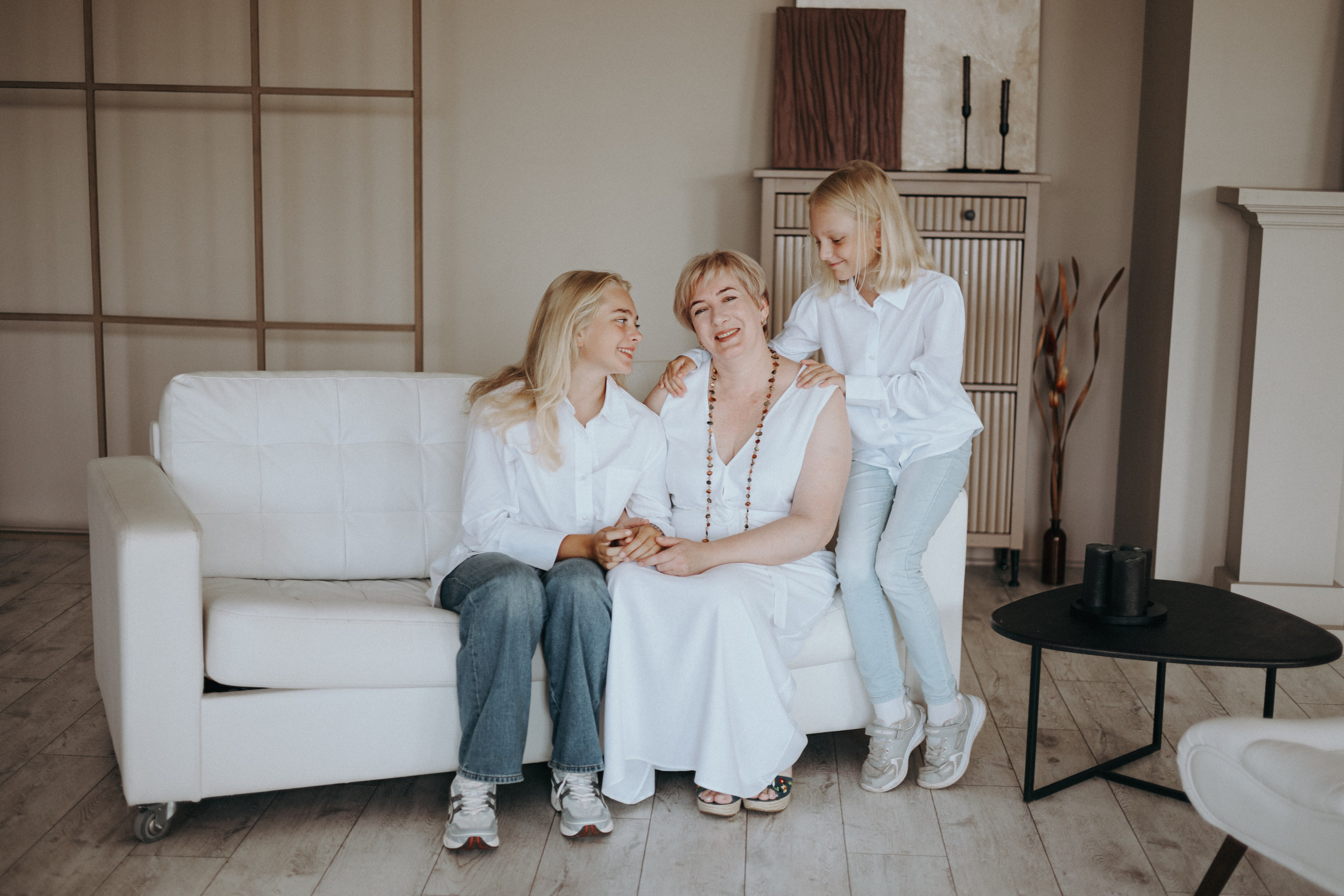 Татьяна и её дружная семья. Фотограф Мария Лаенко