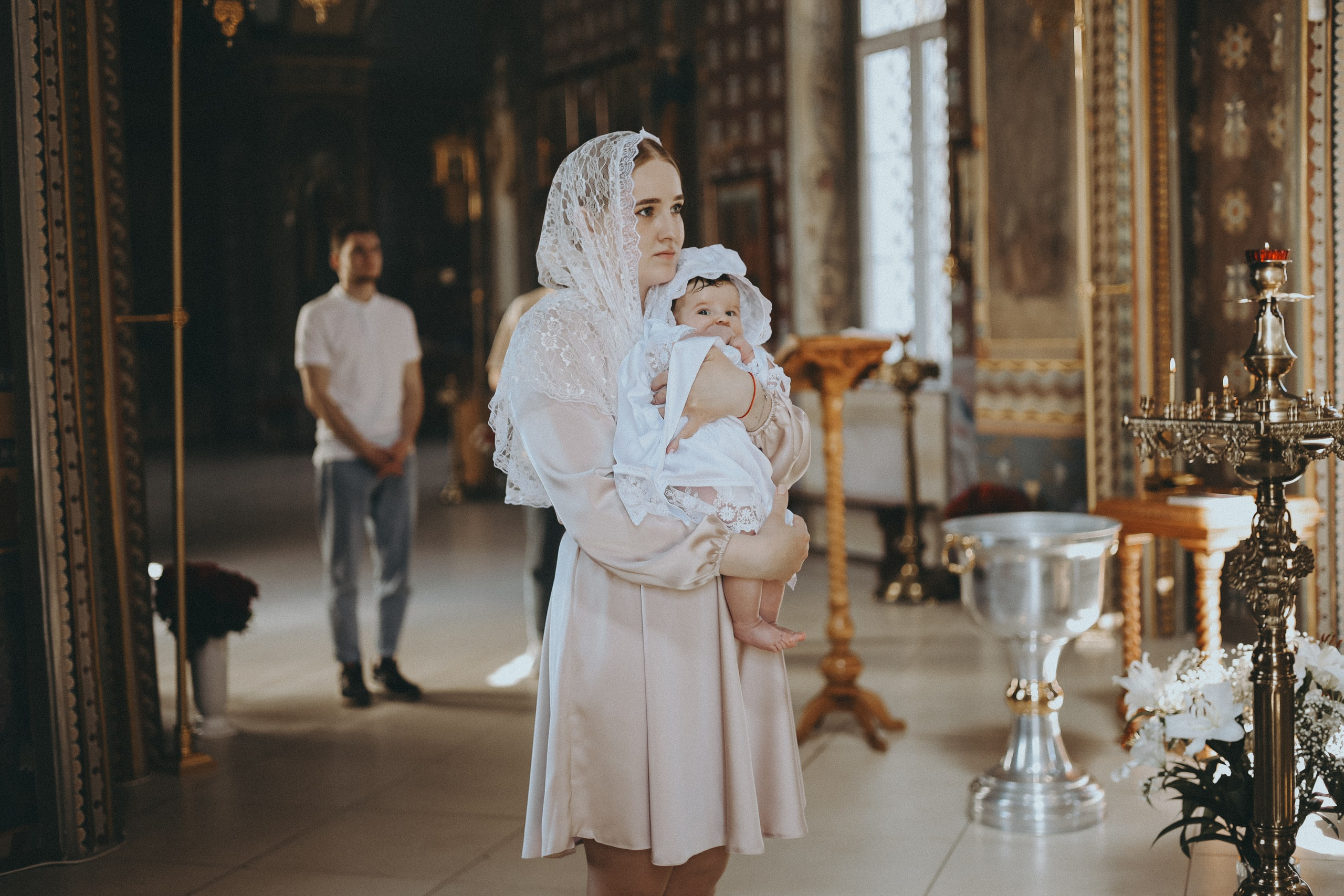 Крещение Агаты. Фотограф Мария Лаенко