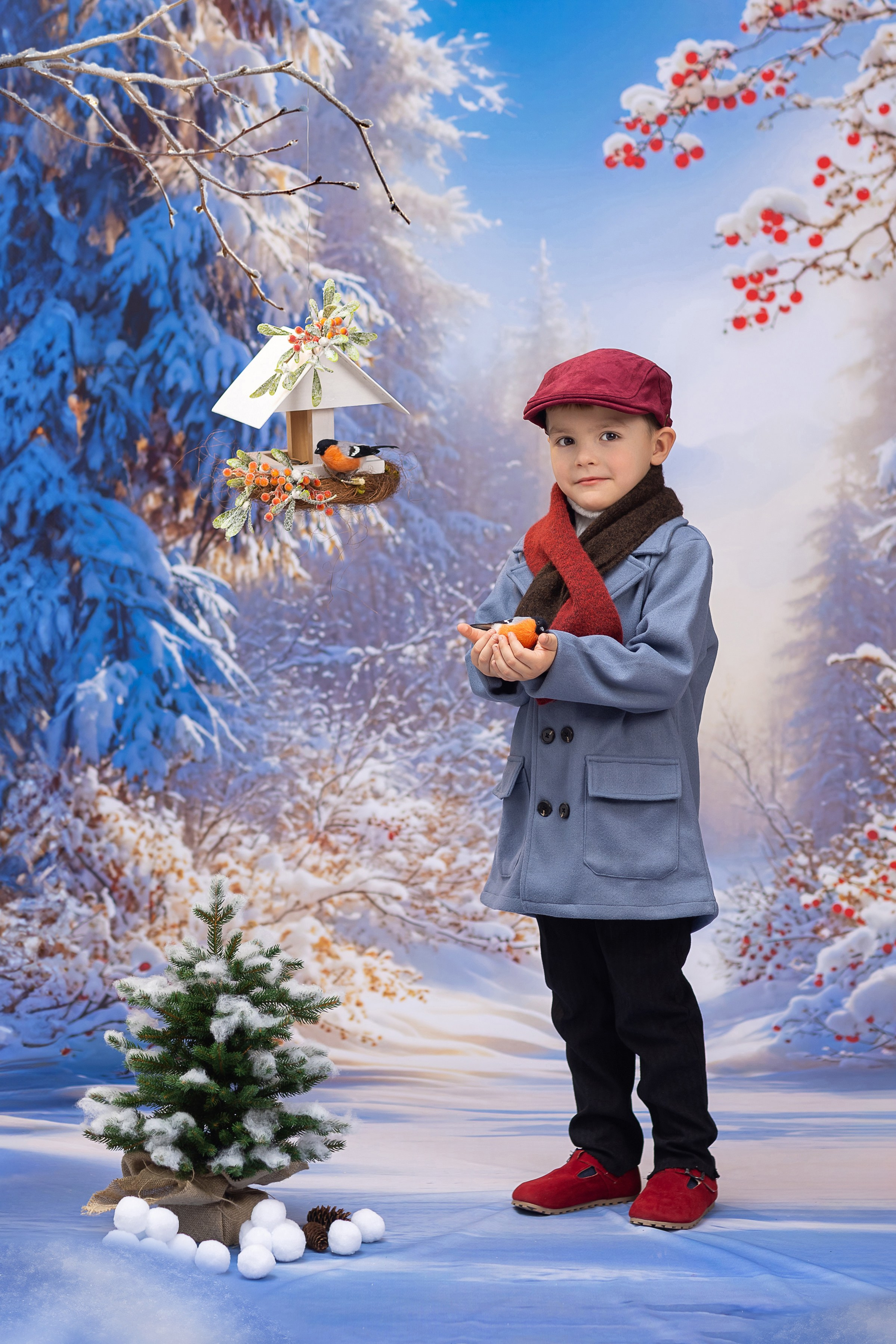 Зимняя сказка. Фотостудия «Ай-Би-эН»