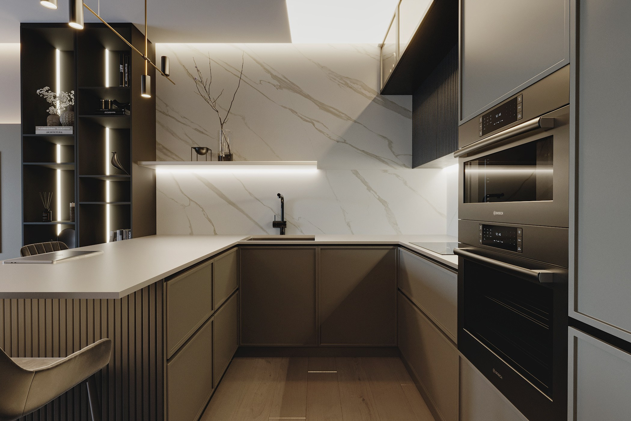 Проект KAI. Дизайн интерьера в Новосибирске, Мире, Онлайн | Студия дизайна интерьера TWOREZ