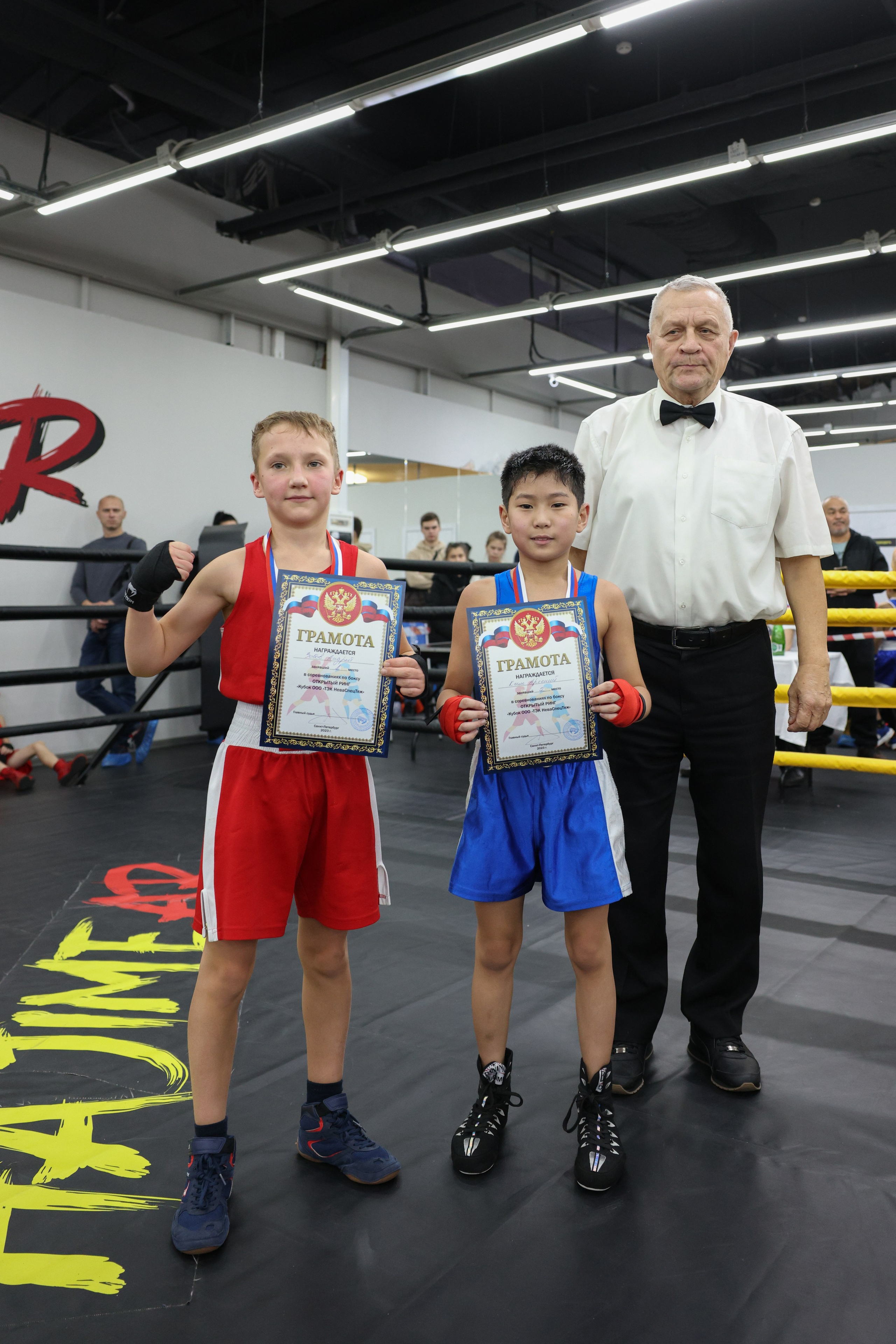 Открытый ринг «кубок ООО «ТЭК НеваСпецТяж». Фотограф Александр Заломаев