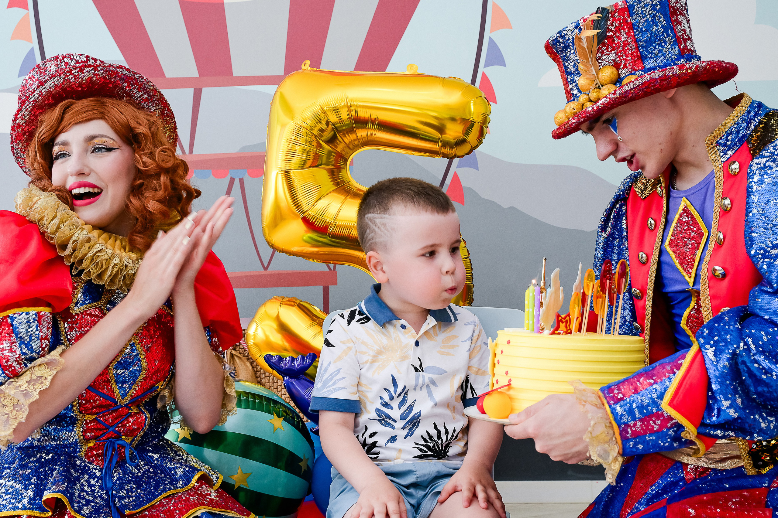 День рождение Максима 5 лет. Семейный фотограф в Самаре Мария Компаниец
