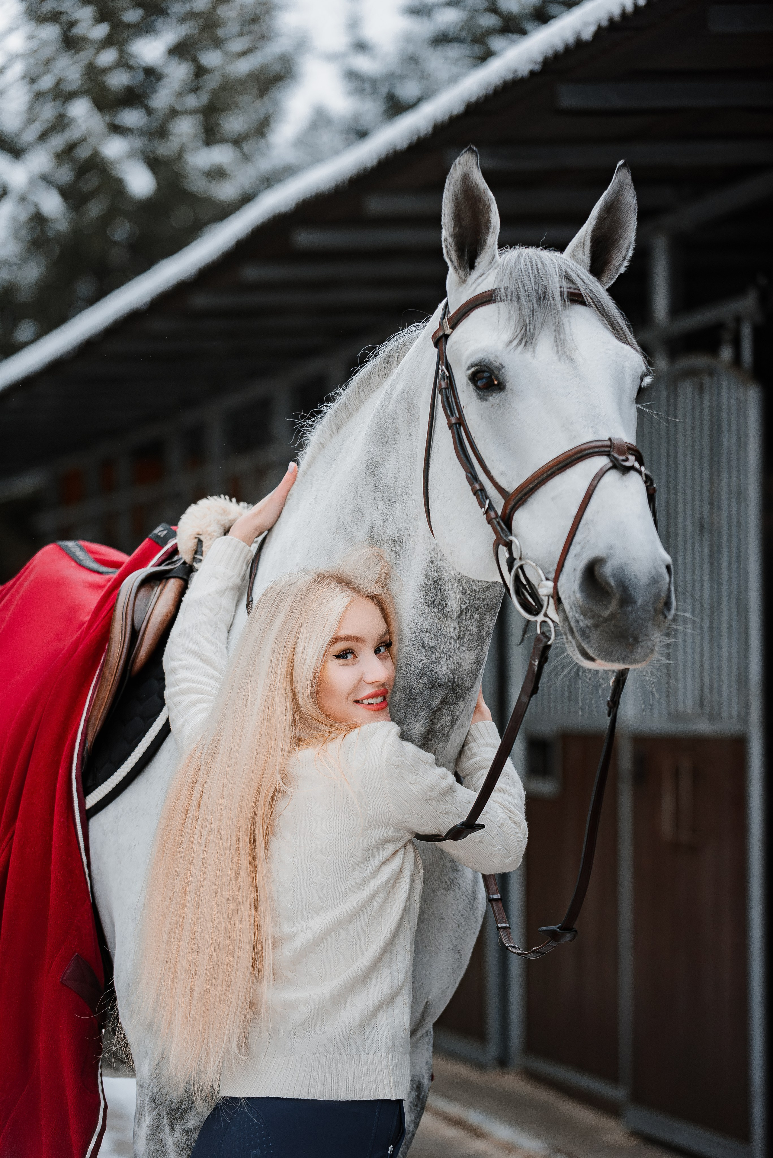 Анастасия и Соперник. Куракина Дарья • Конный фотограф