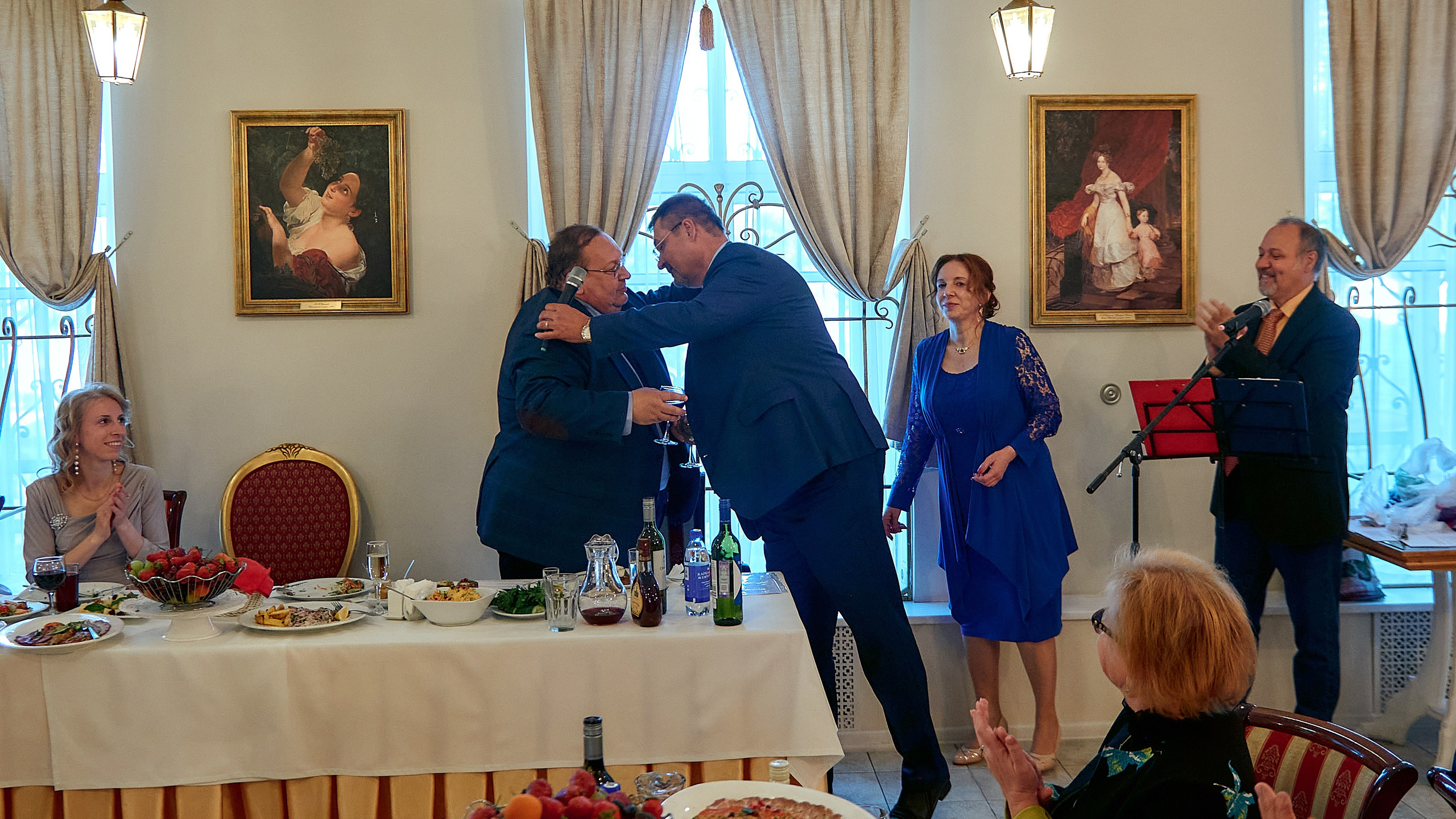 Юбилей Алексея в «Особняке Брюллова». Свадебный фотограф в Санкт-Петербурге Славин Денис