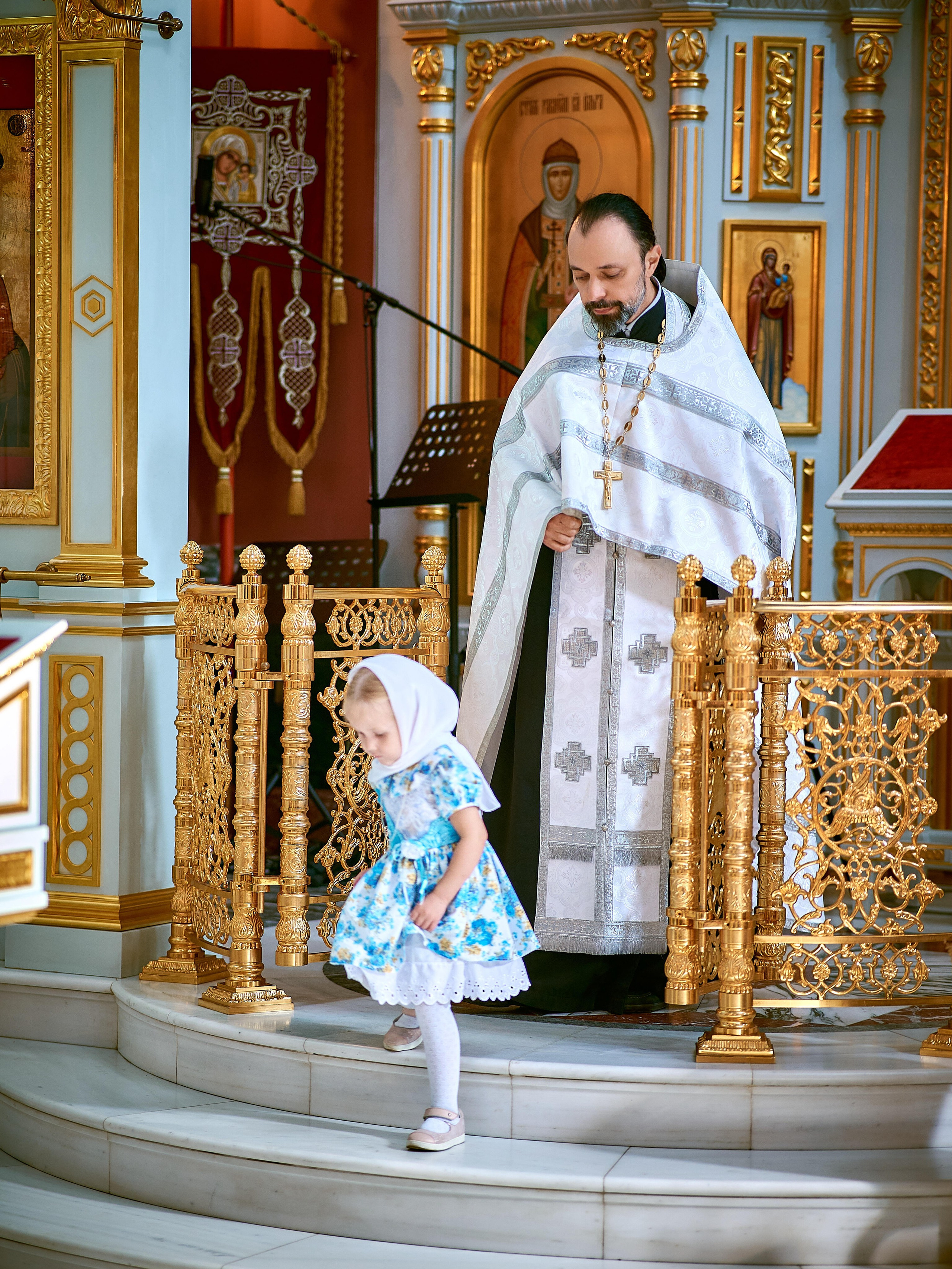 Крещение Кристины | Храм «Спас на Каменке». Свадебный фотограф в Санкт-Петербурге Славин Денис
