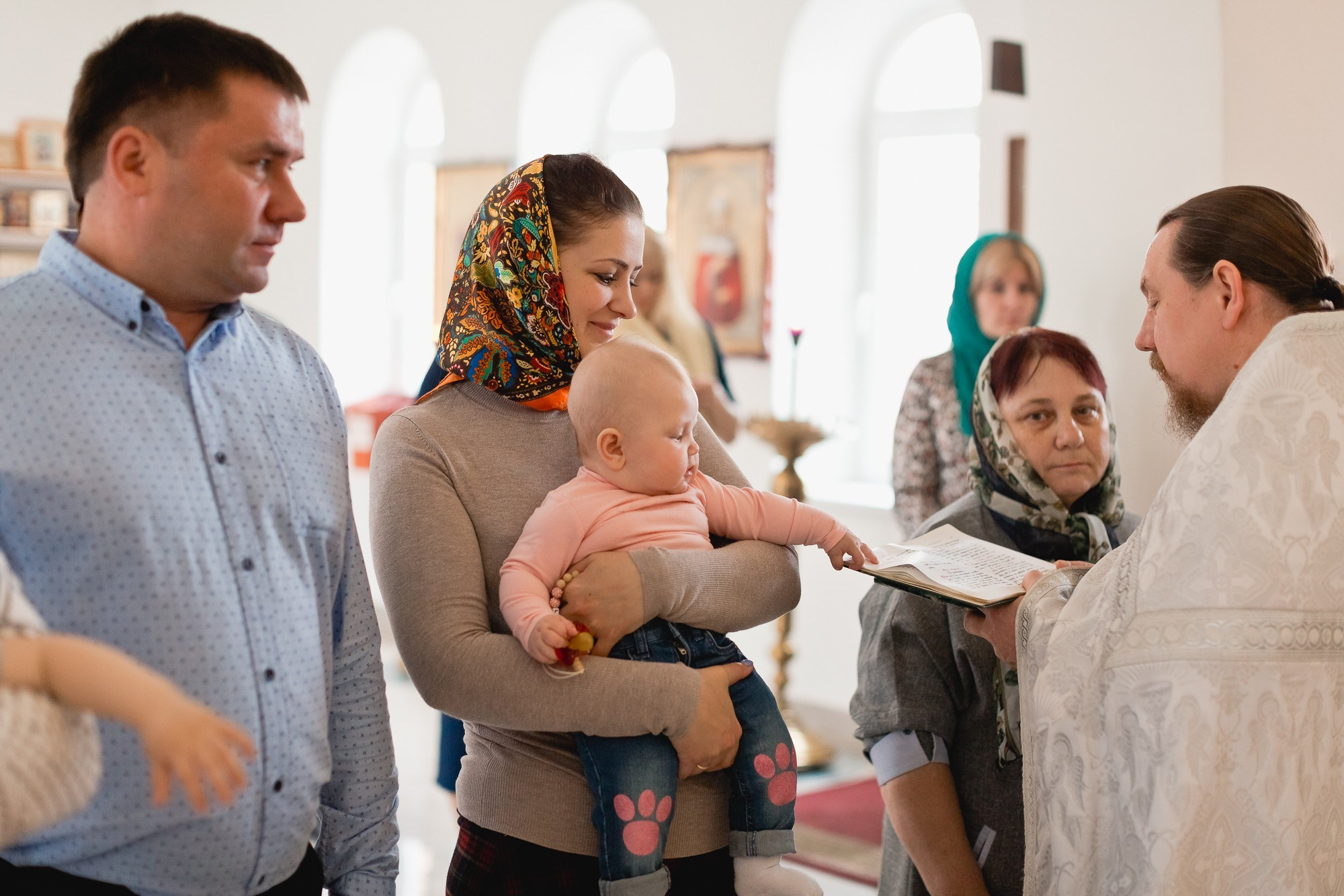 КРЕЩЕНИЕ ВАРИ (г. Кремёнки). Семейный фотограф новорождённых в Серпухове Юлия Новикова +79637785957