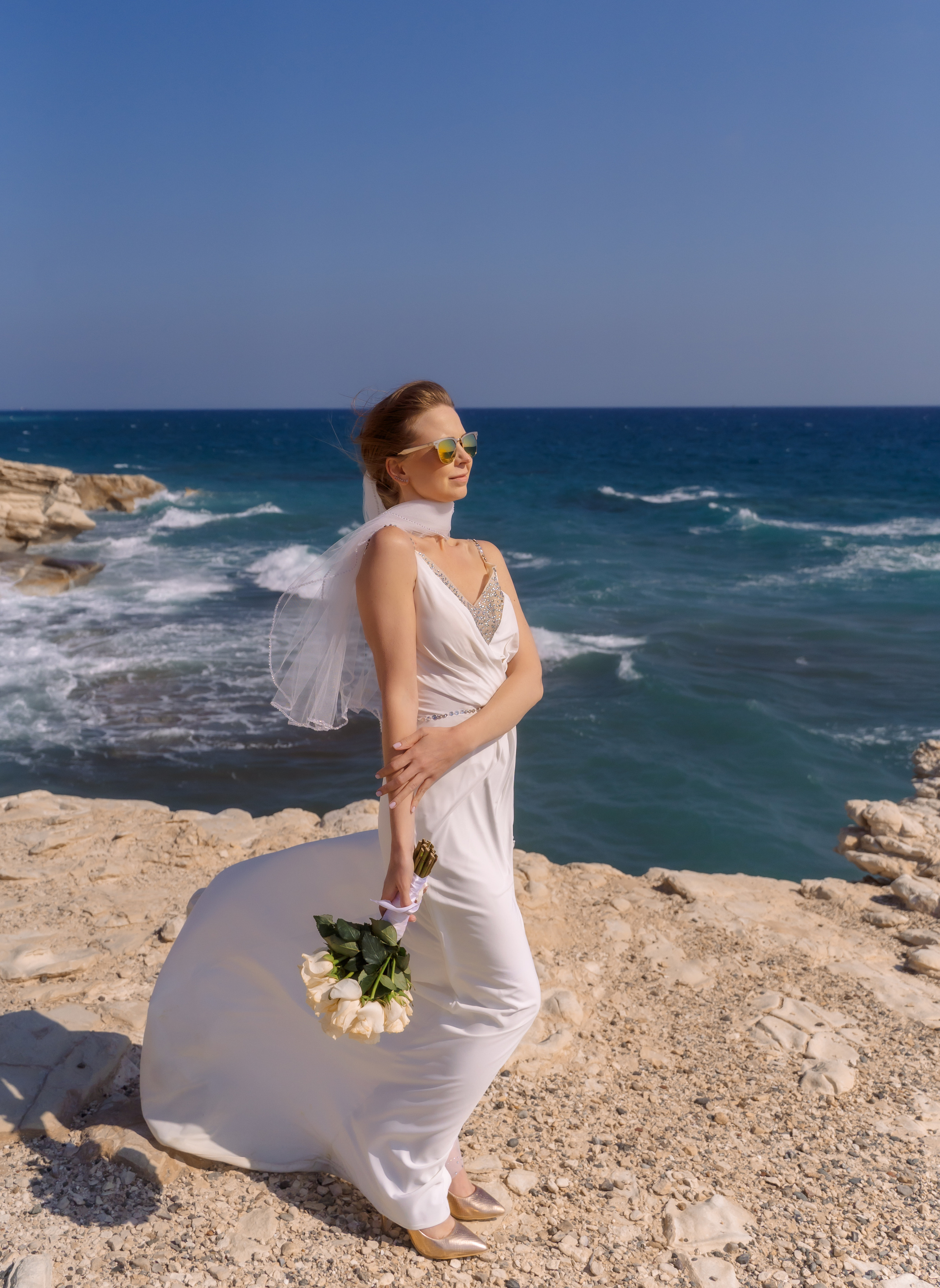 Елена и Алексей 27.03.2023 Кипр. Белые скалы. Свадебный и семейный фотограф Ирина Чернова