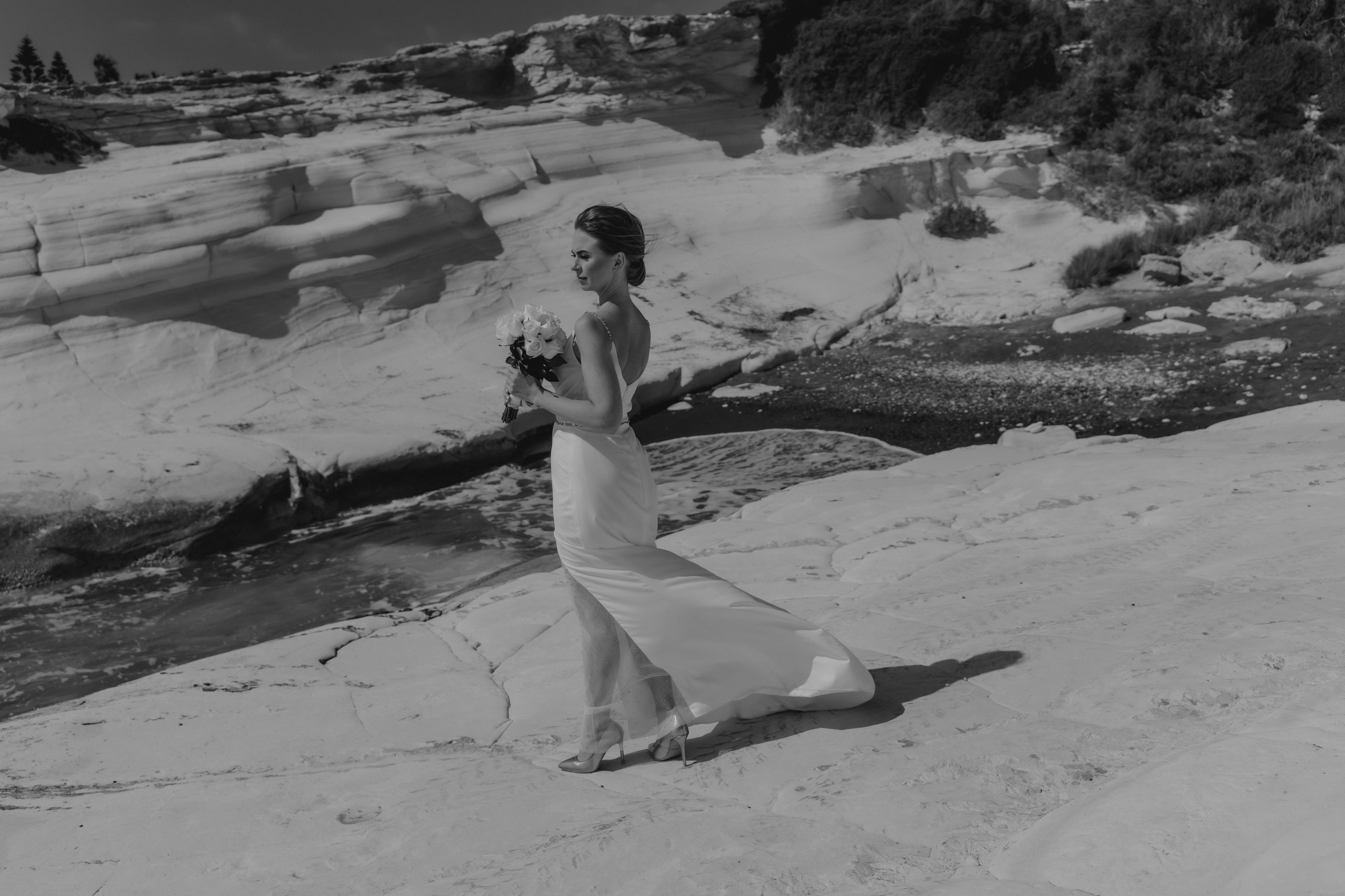 Елена и Алексей 27.03.2023 Кипр. Белые скалы. Свадебный и семейный фотограф Ирина Чернова