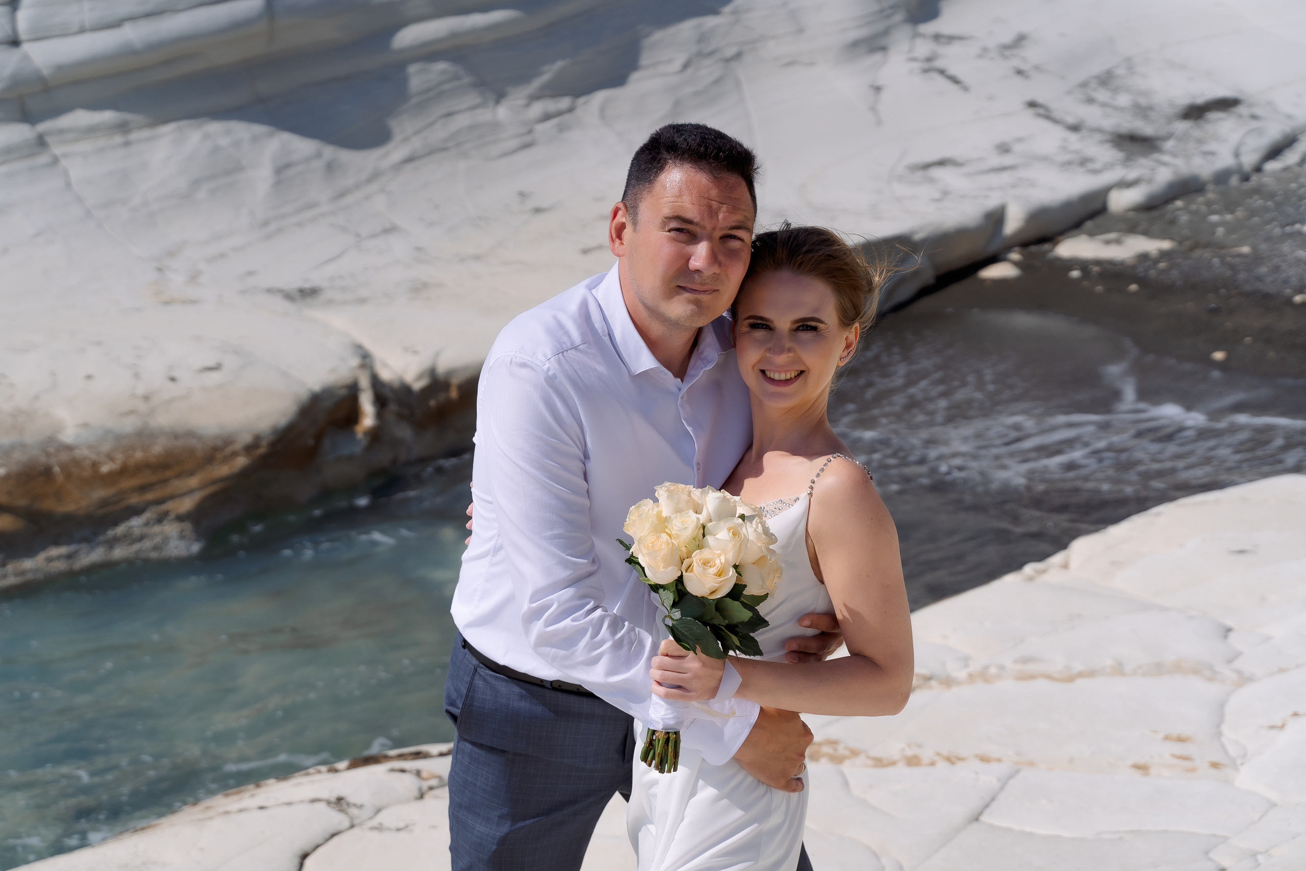 Елена и Алексей 27.03.2023 Кипр. Белые скалы. Свадебный и семейный фотограф Ирина Чернова