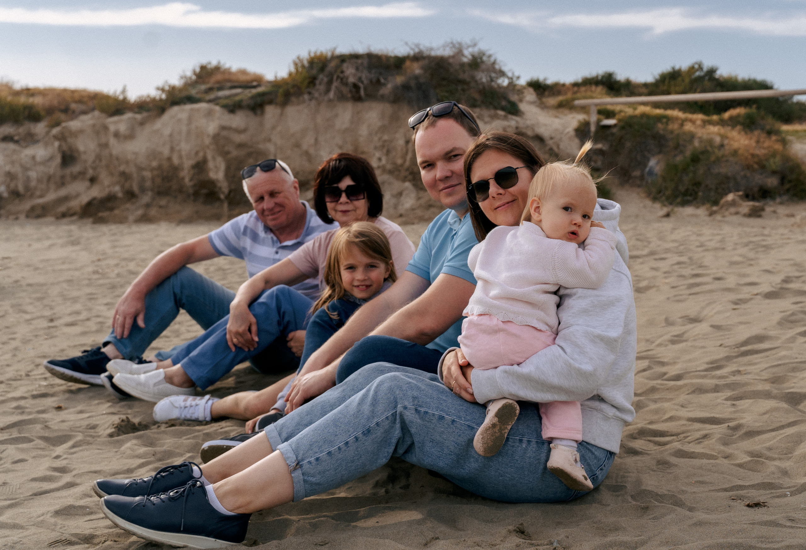 Стас, Аня, Вика и Лера. Семейная фотосессия для большой семьи. Свадебный и семейный фотограф Ирина Чернова