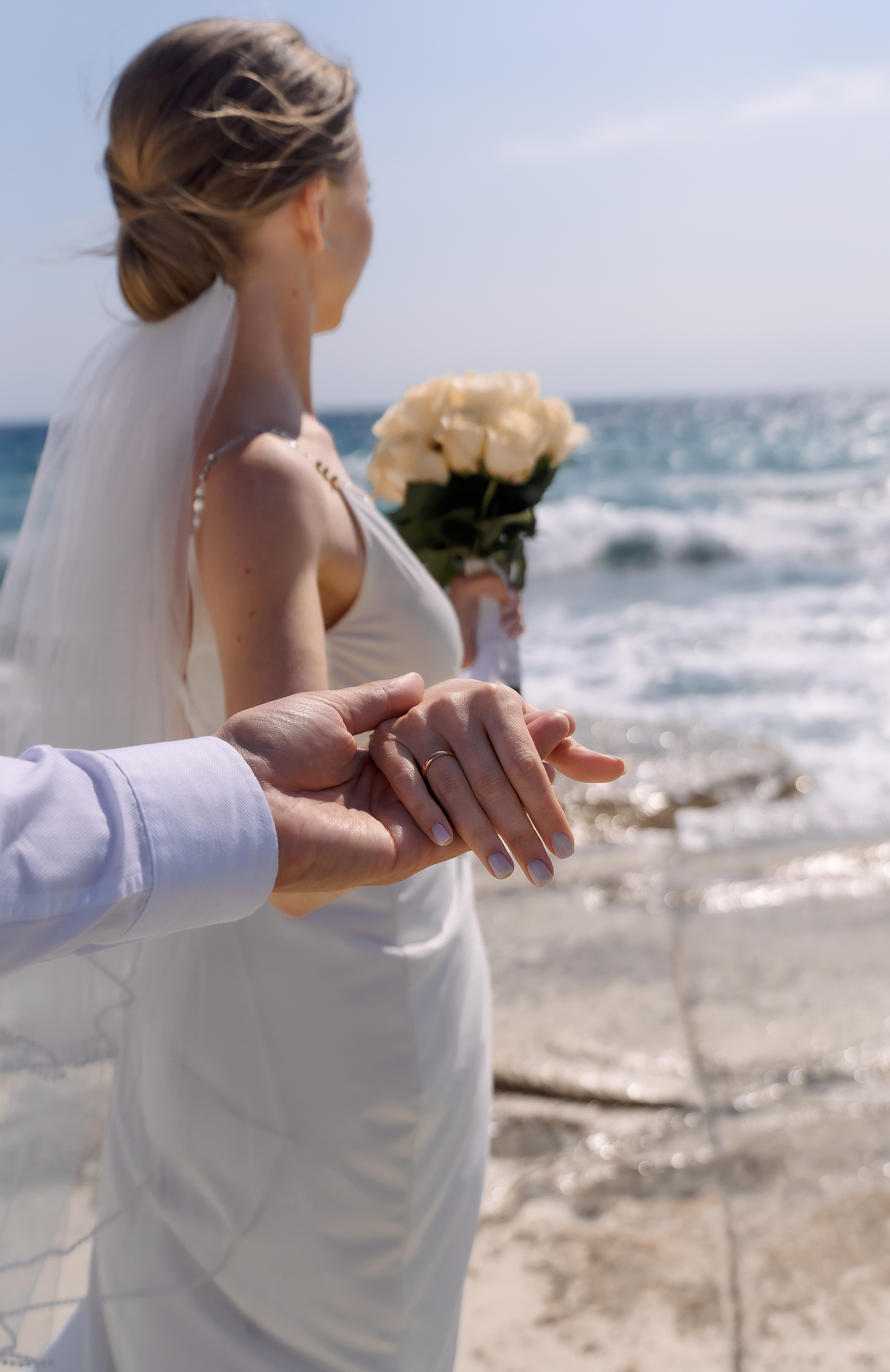 Елена и Алексей 27.03.2023 Кипр. Белые скалы. Свадебный и семейный фотограф Ирина Чернова