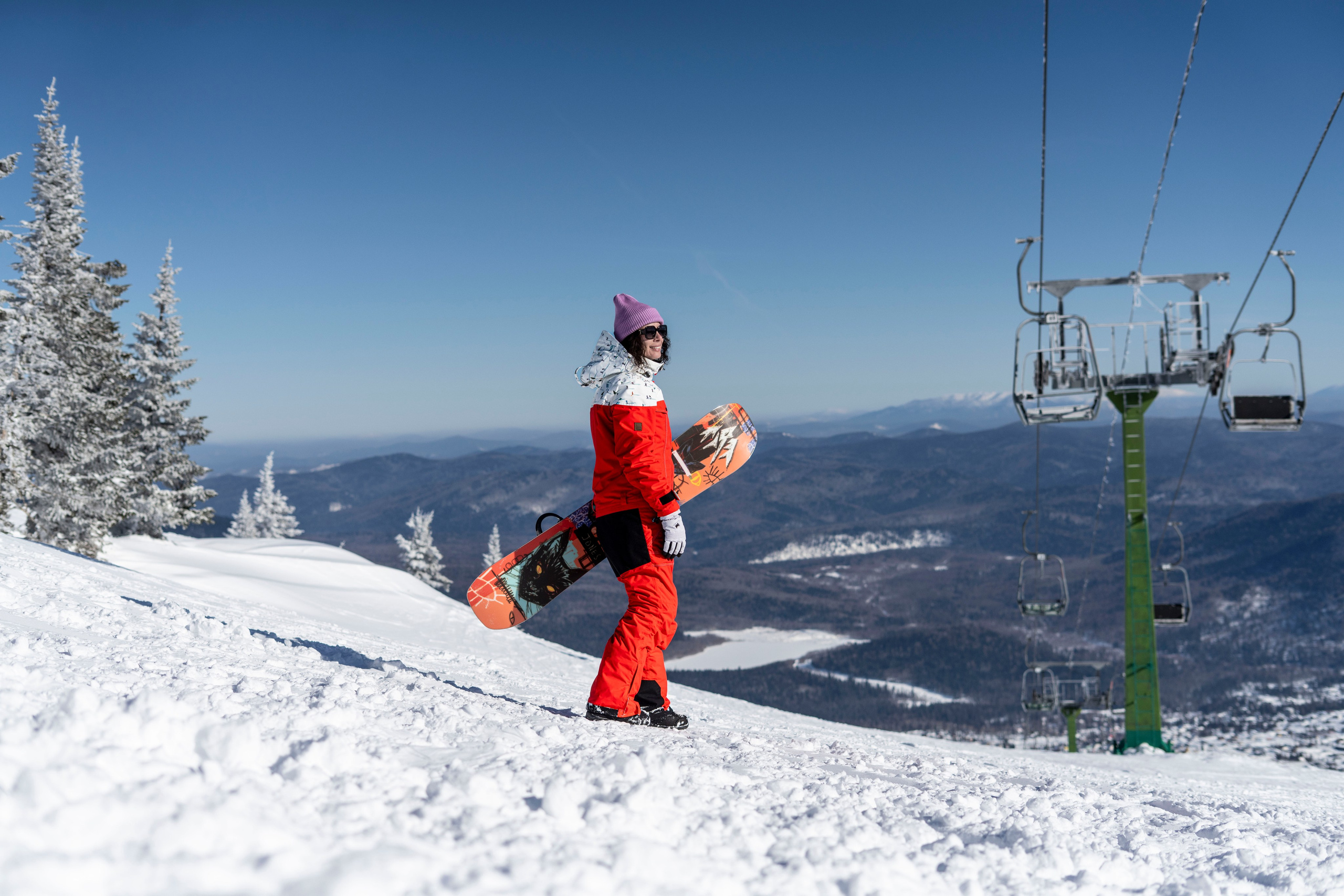 Фотосессия на вершине. Анастасия Паршукова — фотограф Шерегеш Новосибирск