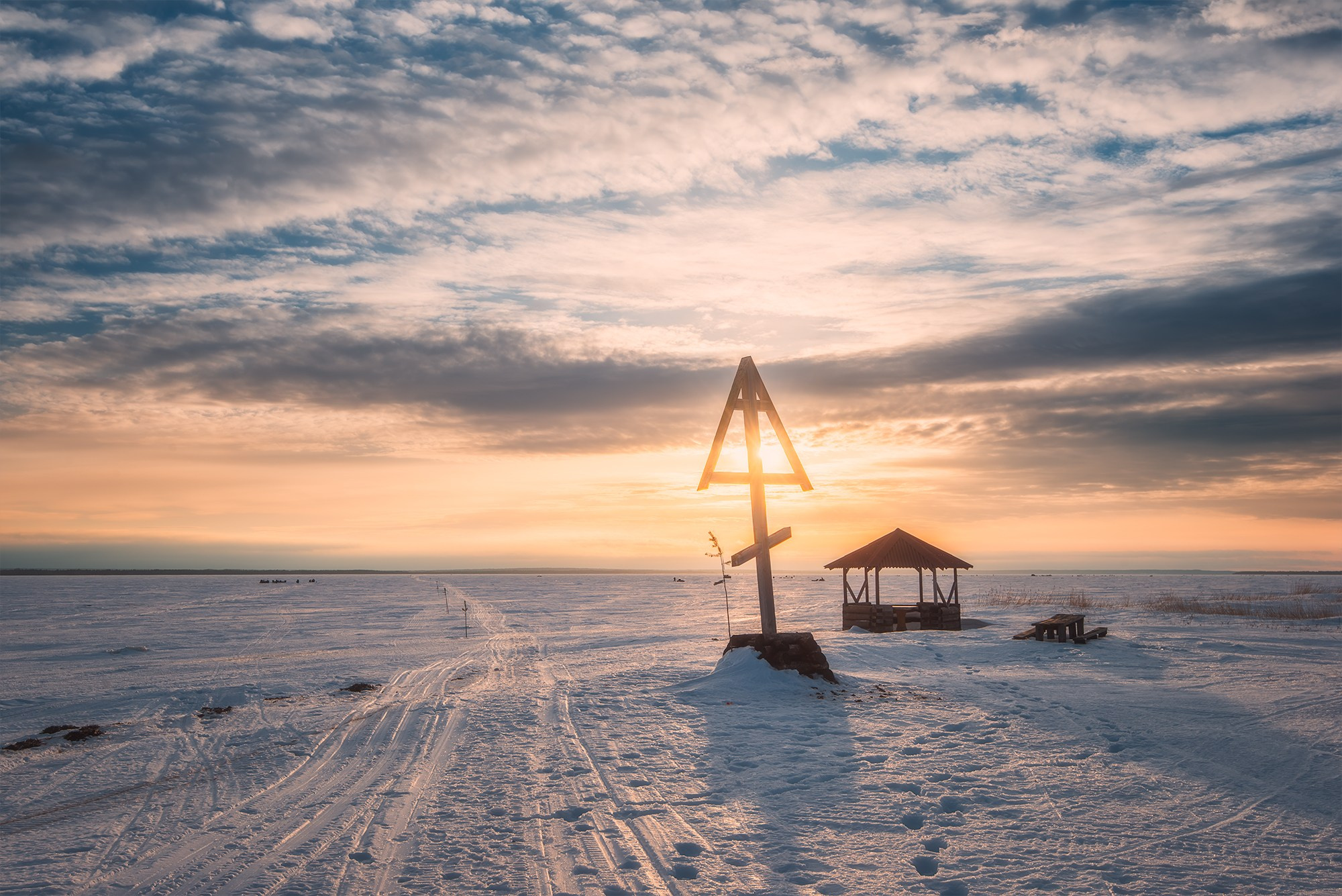 Пейзаж. Аэросъемка в Архангельске, Александр Ермолин