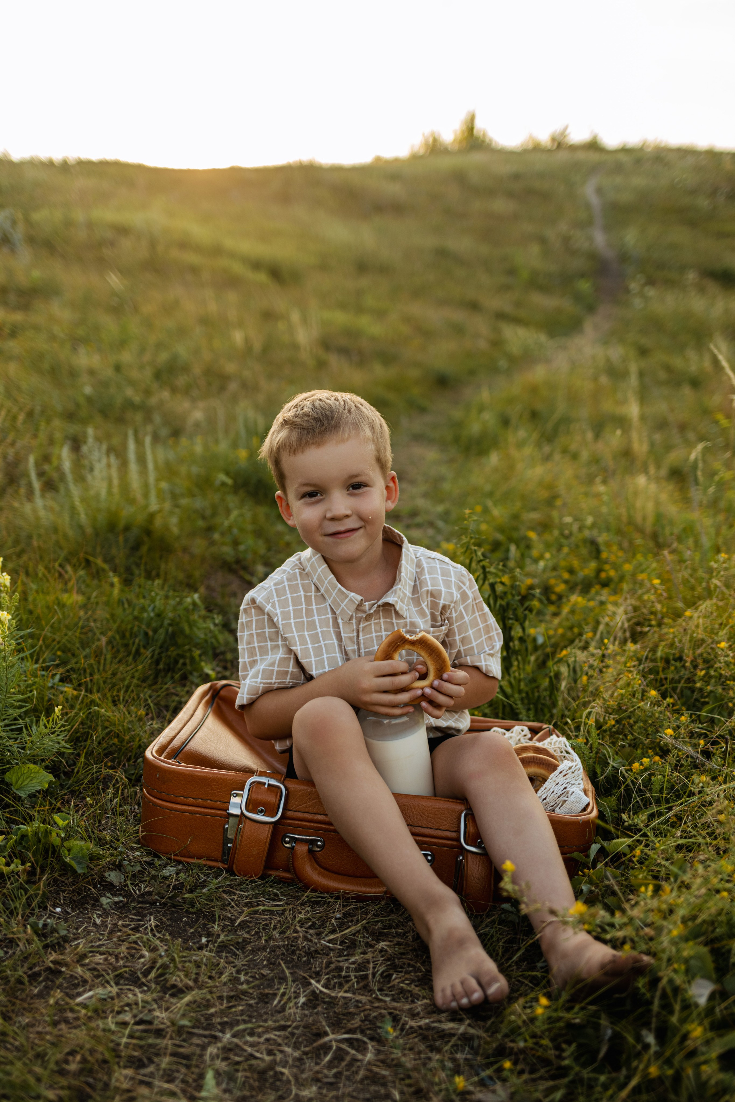 На природе. Фотограф Москва
