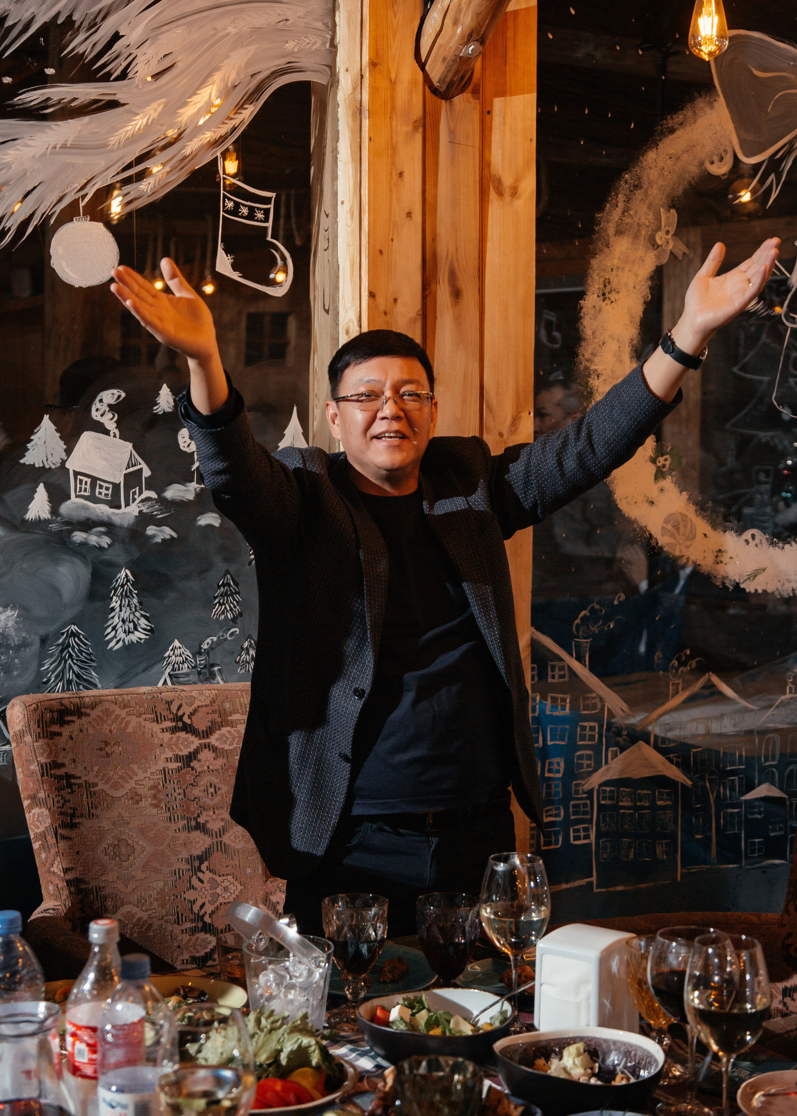 Корпоратив 24 декабря 21года. Свадебный фотограф Алматы Arhipov